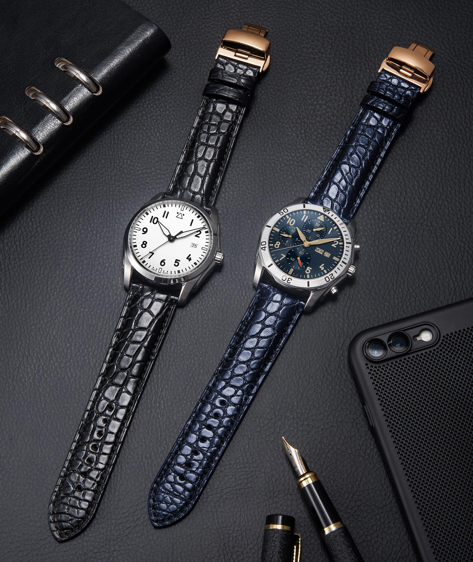 BINLUN Pasek kompatybilny z zegarkiem Apple Watch 40 mm, 41 mm, 44 mm, 45 mm, z etui ochronnym, pasek z żywicy, kompatybilny z iWatch serii 9/8/7/SE2/SE/6/5/4, dla kobiet, z błyszczącą osłoną