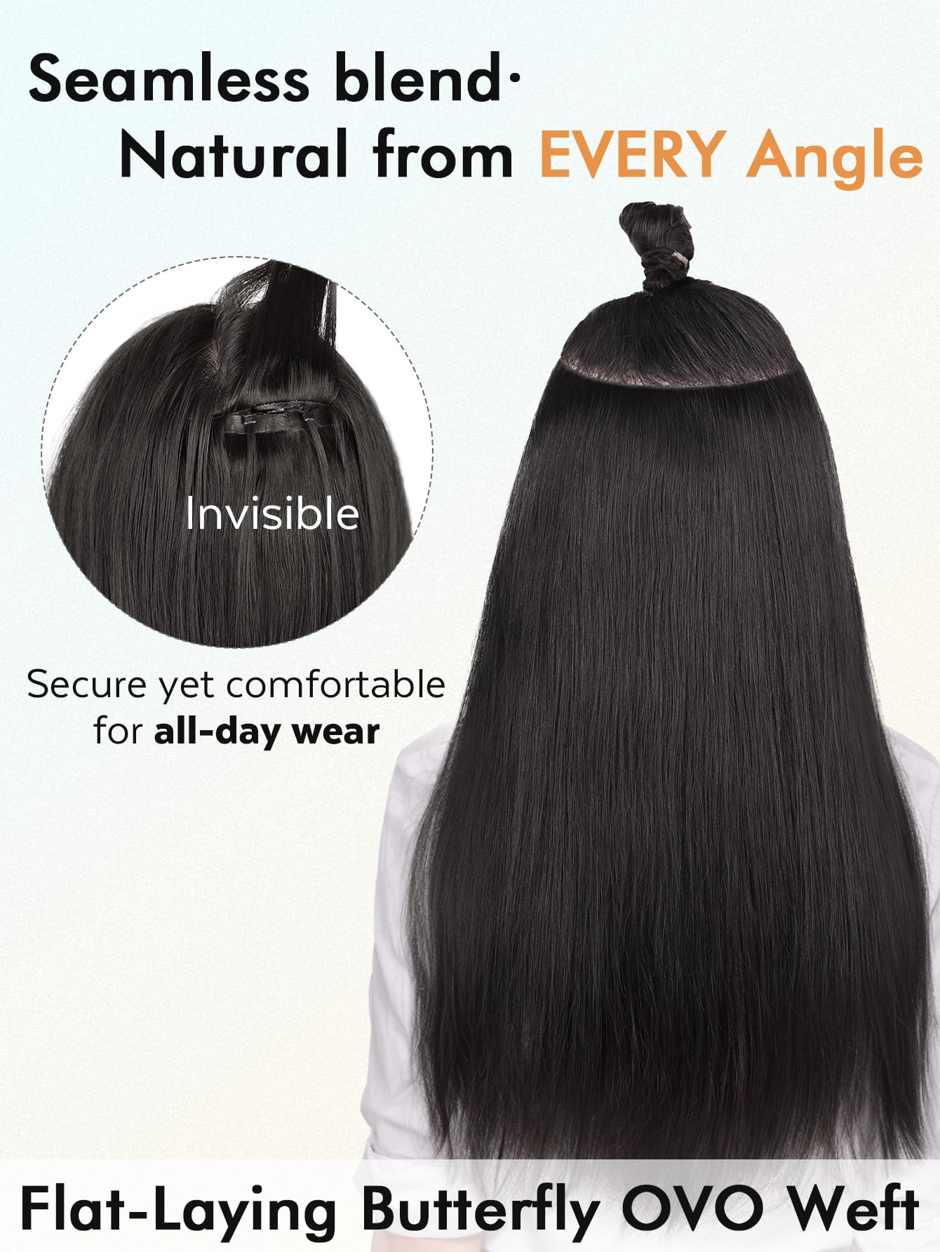 Amazon.com : WIGNEE Glueless Butterfly OVO Weft Human Hair  display picture 1