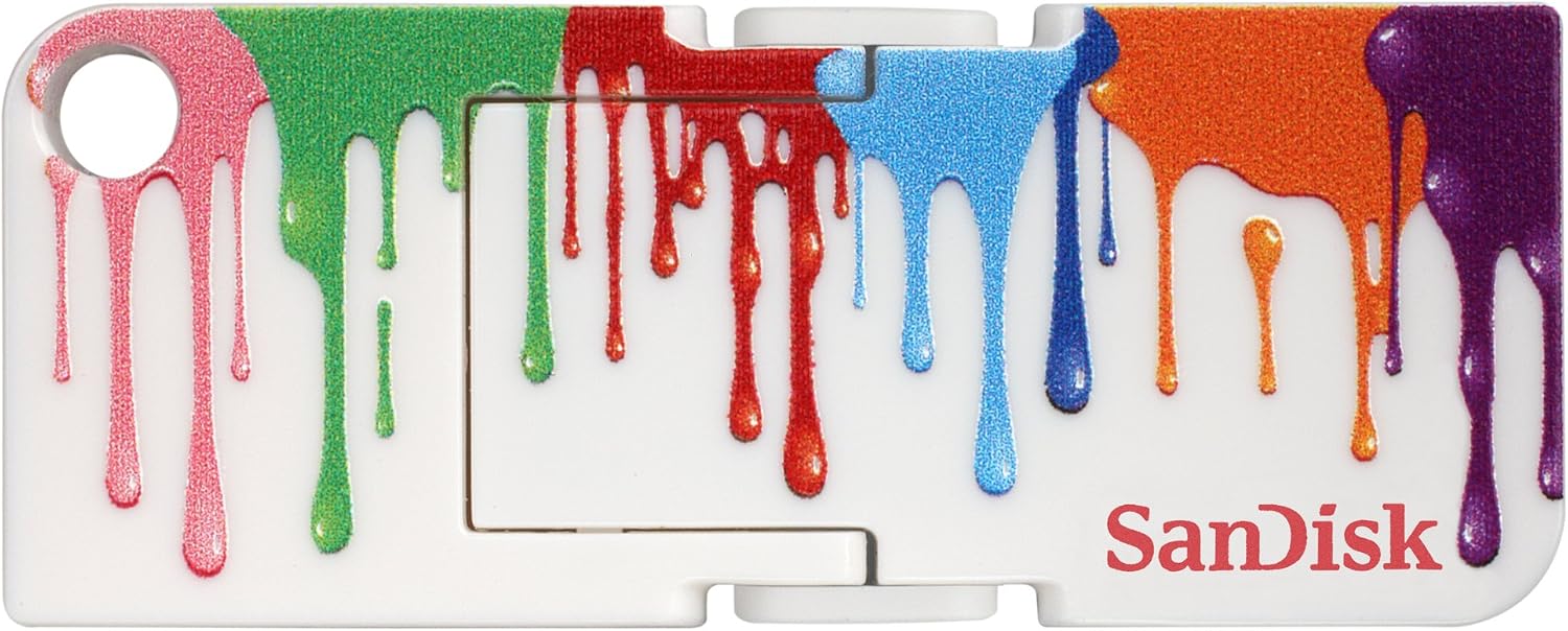 SanDisk Cruzer Pop 32GB USB 2.0 Flash Drive, Paint- SDCZ53A-032G-B35