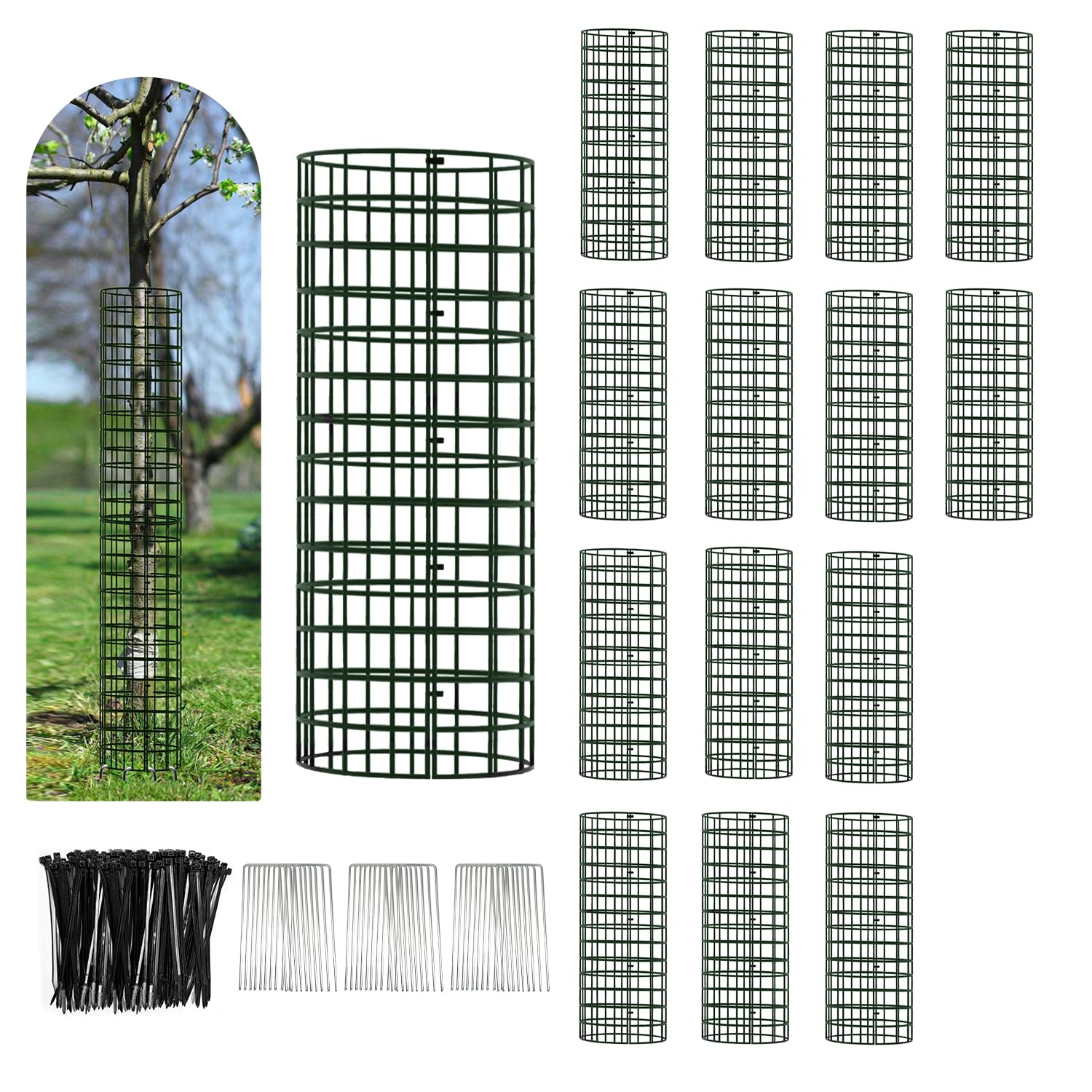 15 Pack Tree Trunk Protector