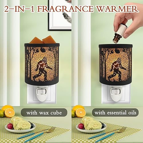 Miniatura 3 de Calentador de cera enchufable, calentador de cera derretida, quemador de cera, calentador de velas, calentador de velas para decoración de oficina