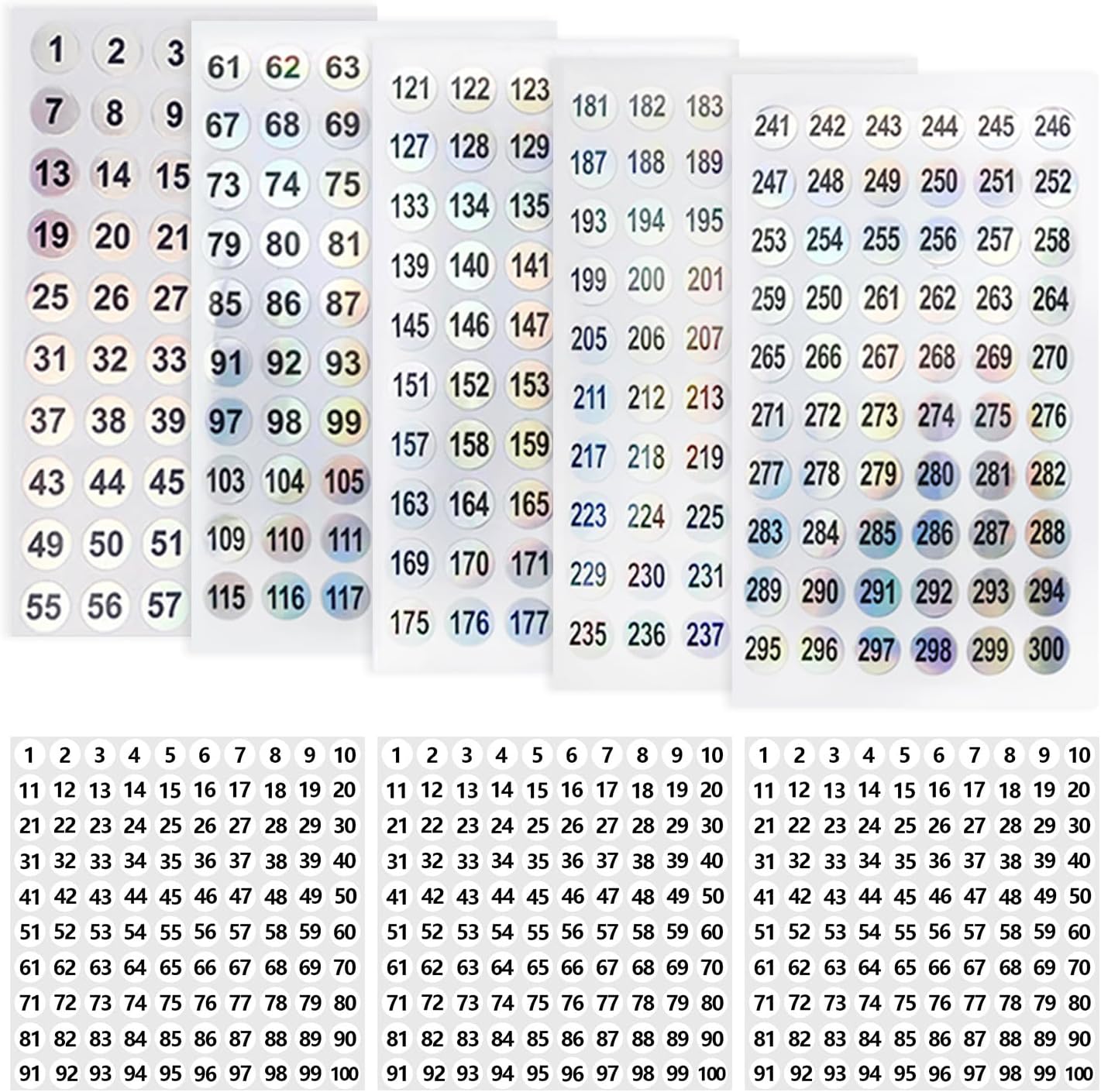 15 FEUILLES DE Vinyle Imprimable Transparent A4 Pour Imprimante à Jet D