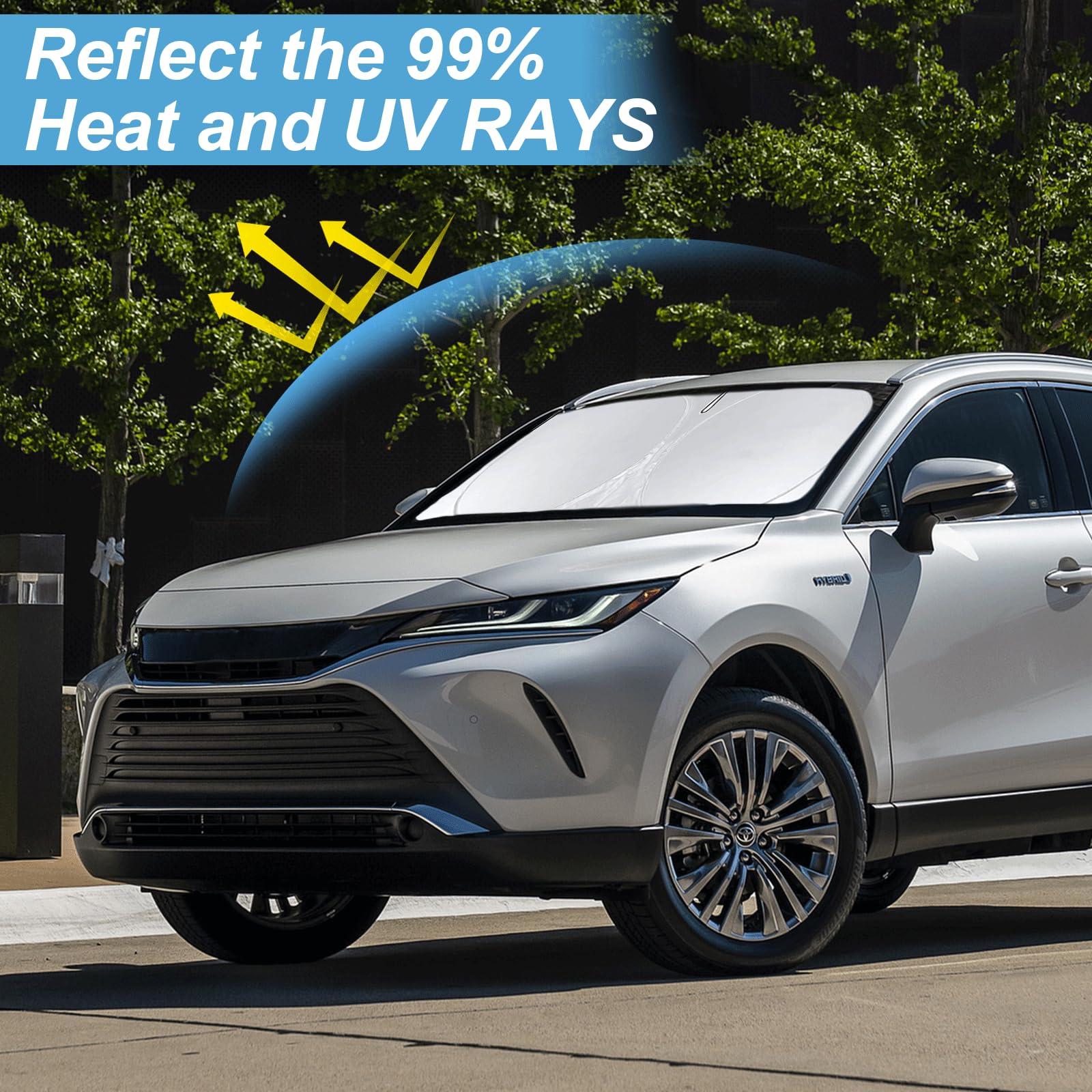 Amazon.com: Custom Fit Venza Windshield Sunshade for 2021 2022