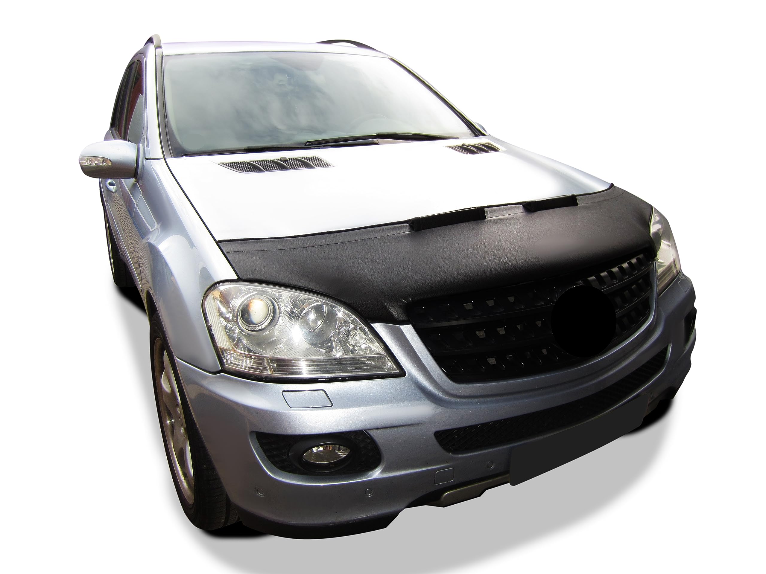 AB3-00137 Auto BRA kompatibel mit Mercedes Benz MB ML W164 2005-2011 Haubenbra Steinschlagschutz Tuning Bonnet Bra