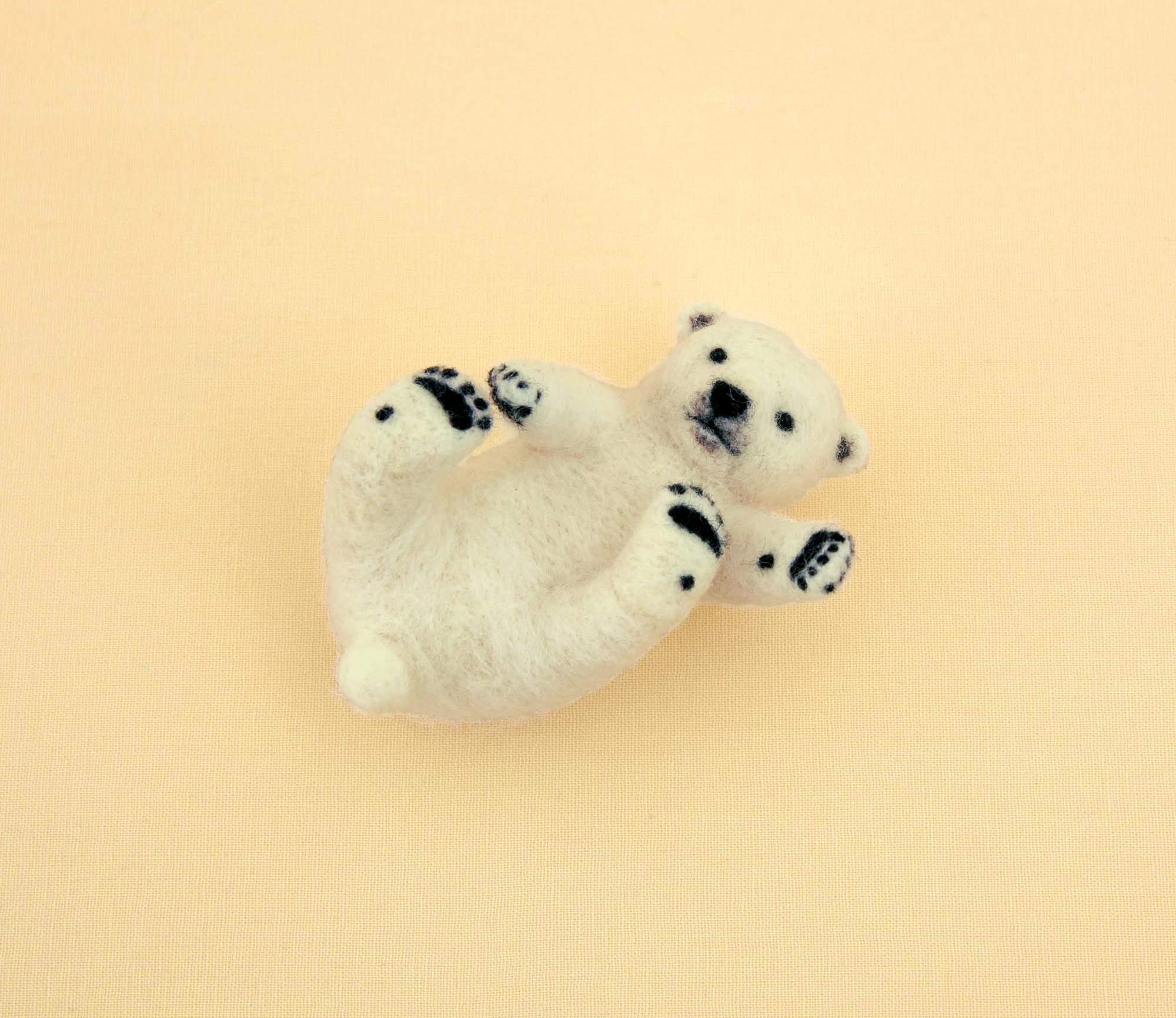 Amazon.co.jp: ハマナカ 羊毛キット フェルト羊毛でつくるほのぼの動物