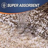 Vista 118 de OLANLY Juego de 2 alfombras de baño de 2 piezas, alfombras de baño de microfibra suave y absorbente y alfombra de inodoro con contorno