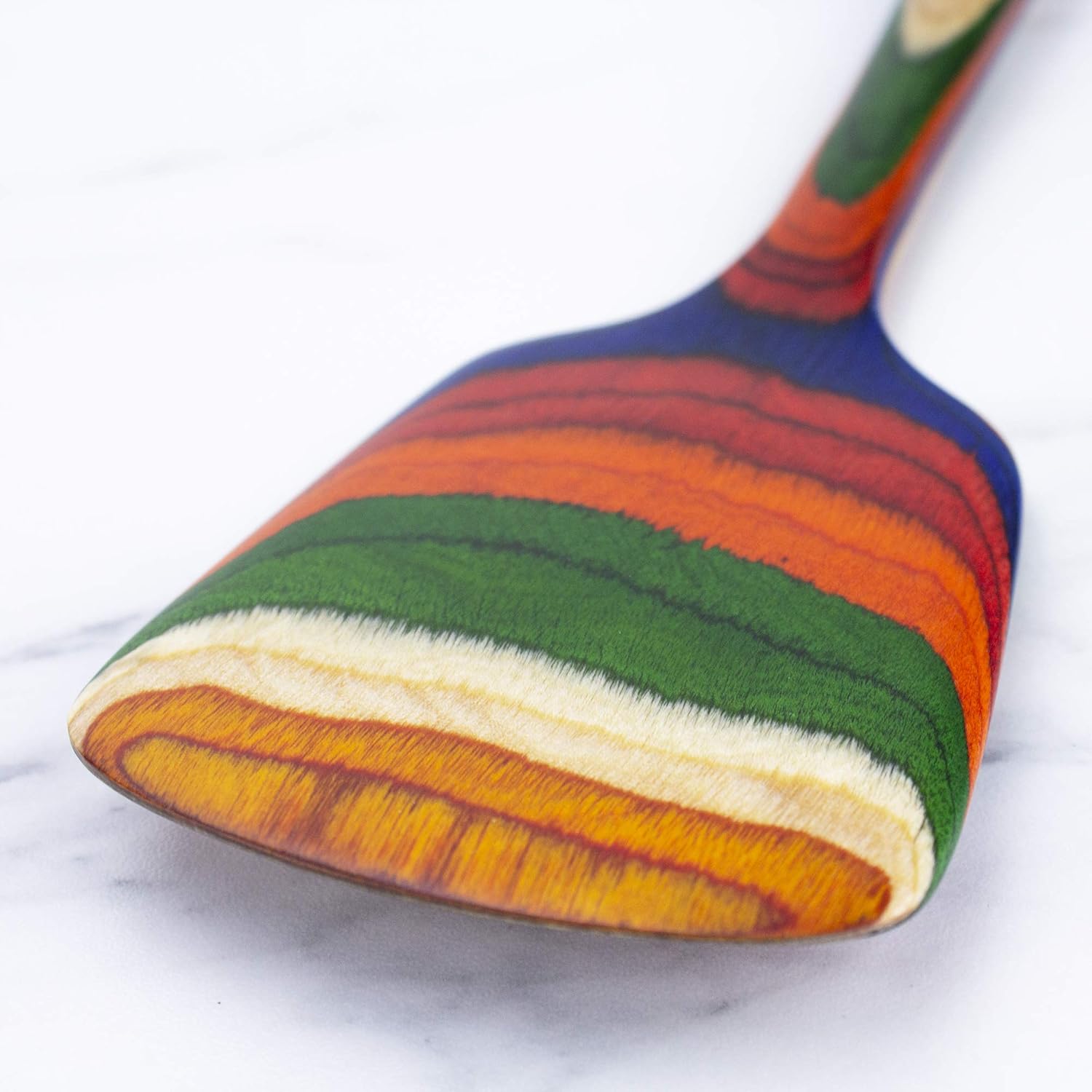 Totally Bamboo Baltique Marrakesh Collection 12-1/2" Wooden Spatula, Safe for Nonstick - Image 4