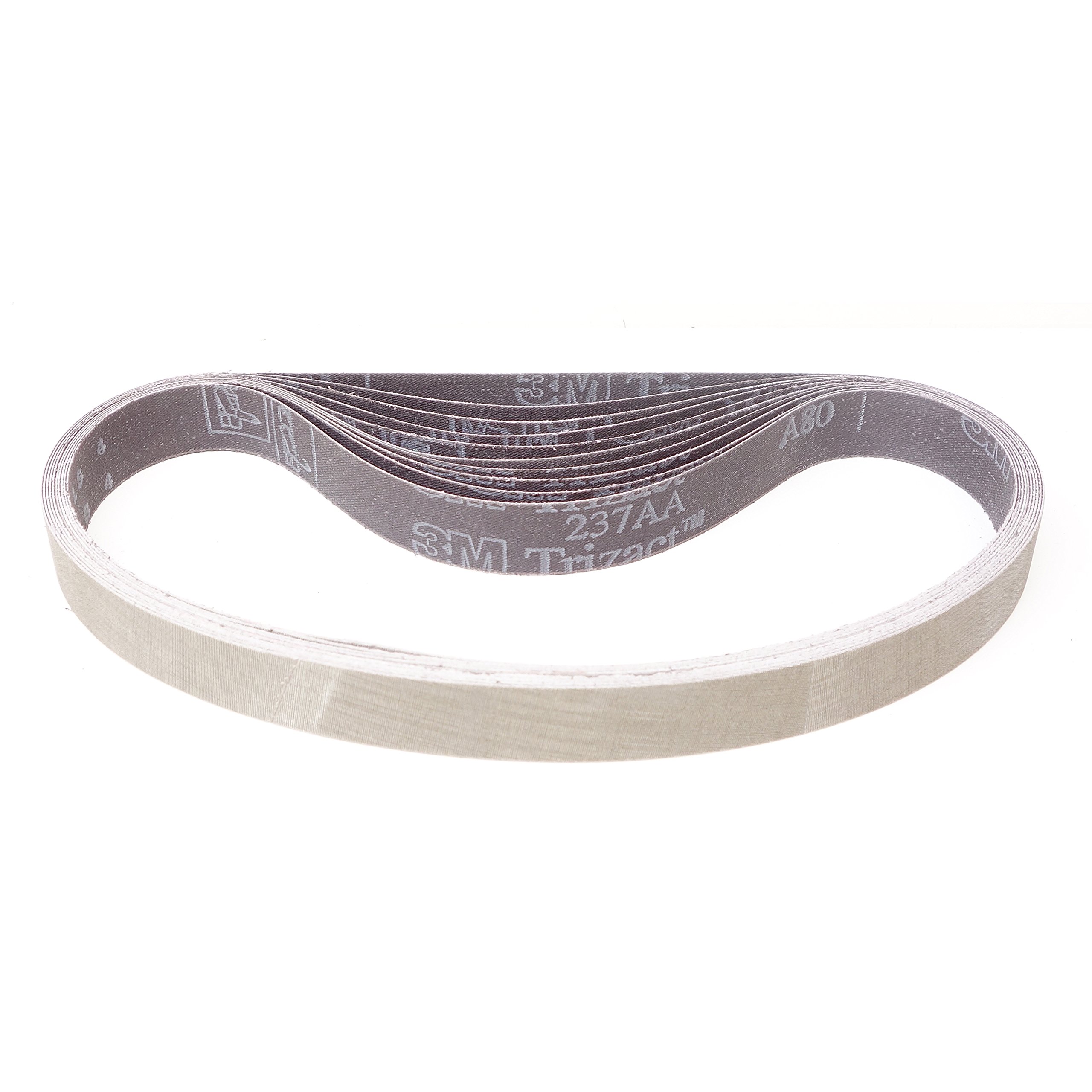 10 Unidades De Cinta Abrasiva 3 Trizact 237AA | 25 X 762 | Por Ejeplo Para Scheppach BD7500