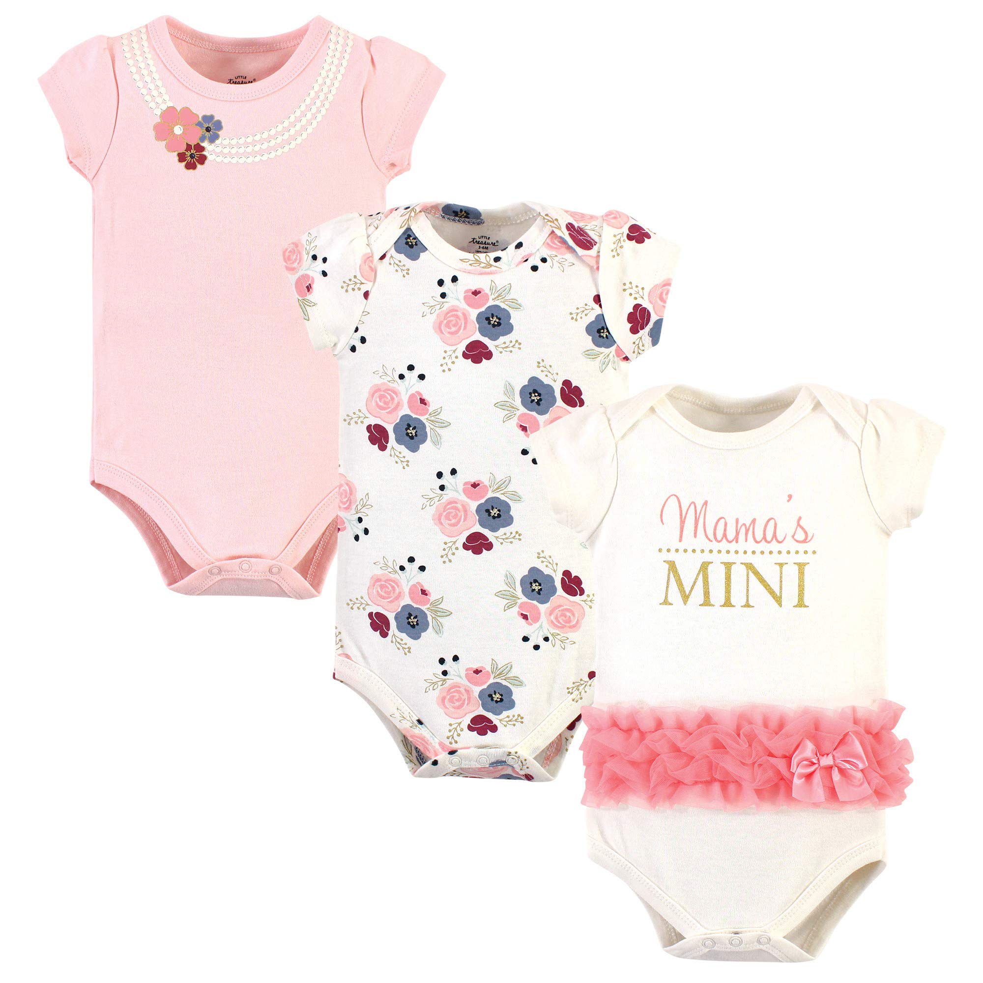 Little Treasure Unisex Baby Cotton Bodysuits