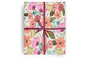 REVEL & Co: Feminine Gift Wrap Infused with Delicate Floral Grace