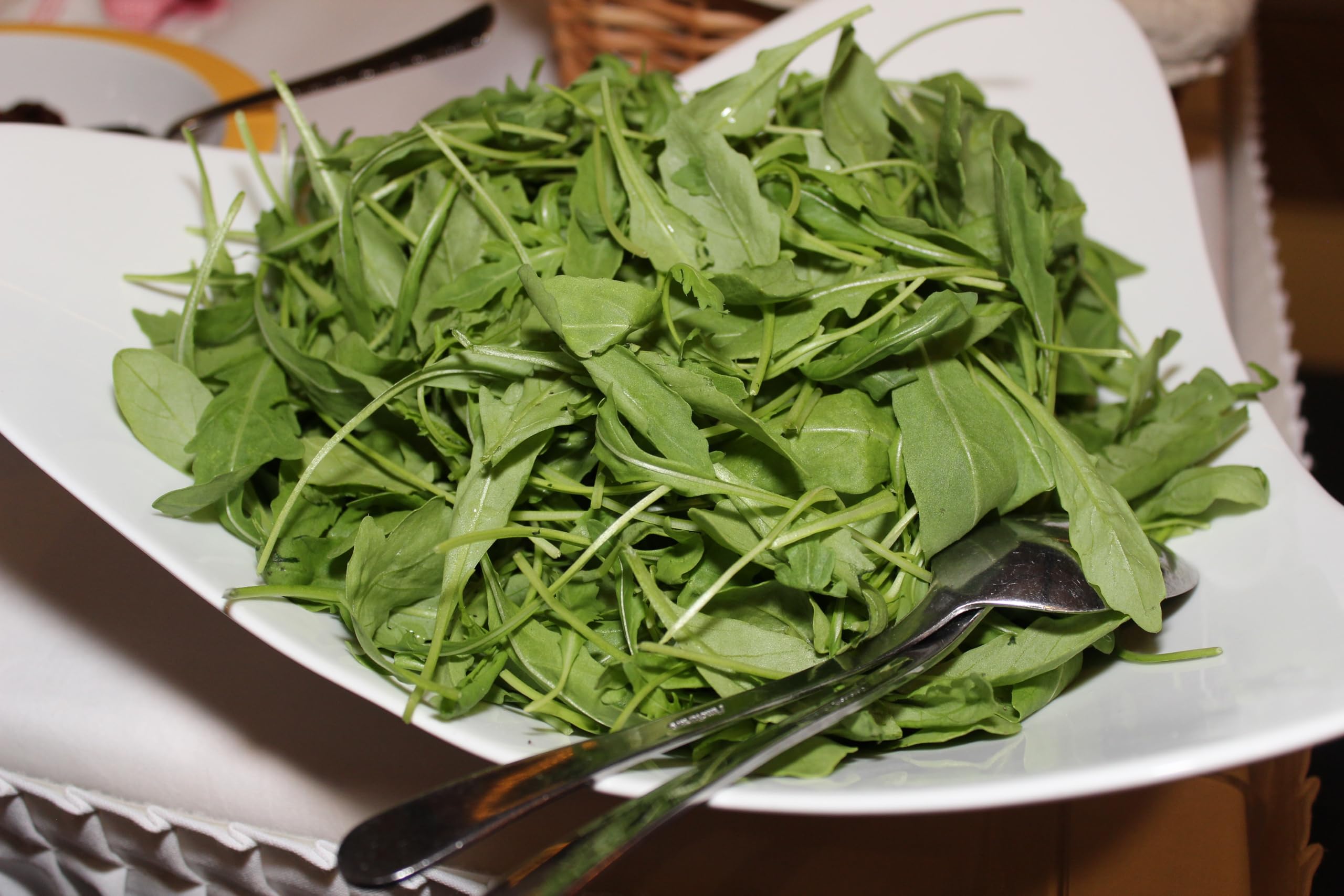 Rucola (Rucola coltivata) Samen. Salatrauke, Senfraute (20000 Samen = 40,0g)