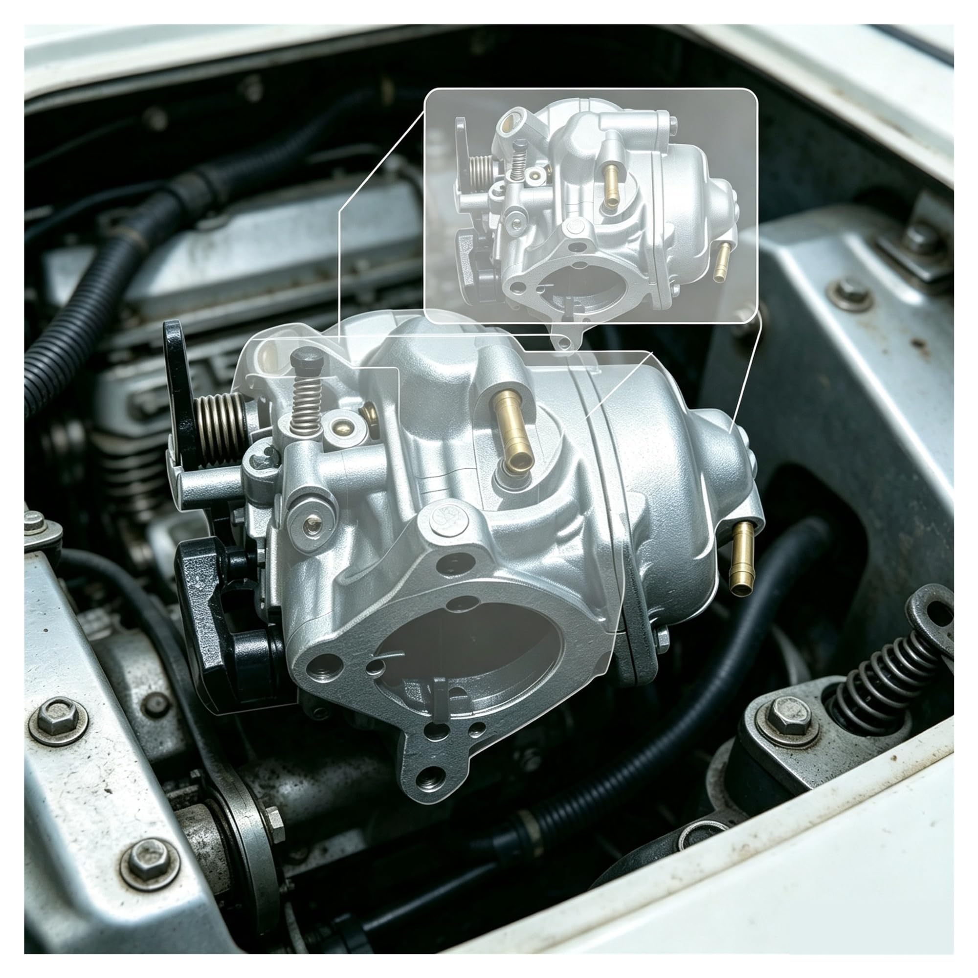 Gruppo Carburatore 16100-ZV1-A03 for Motore Fuoribordo BF5 A 4 Tempi