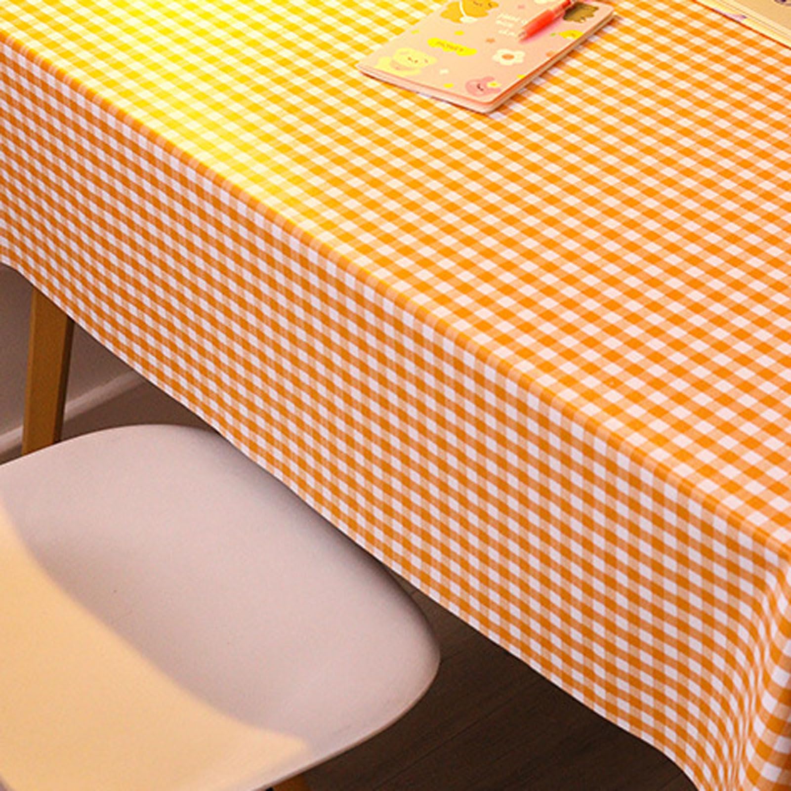 Manteles Mesa Plastico 140x220cm, Manteles Mesa Antimanchas Rectangular, Impermeable Facil de Limpiar, para Comedor Decoracion Exterior Jardín Cumpleaños Fiesta