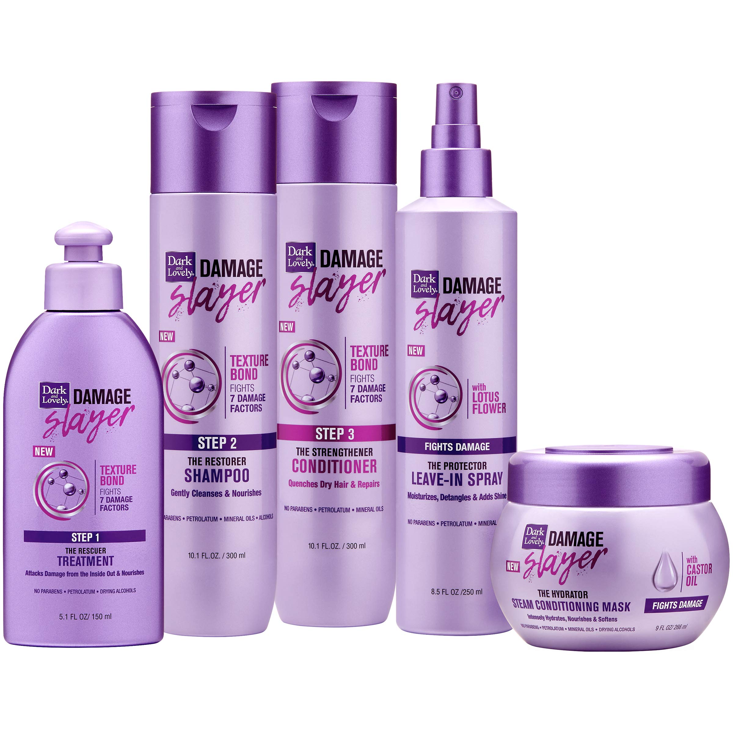 Amazon.com: Dark and Lovely Damage Slayer The Hydrator Steam