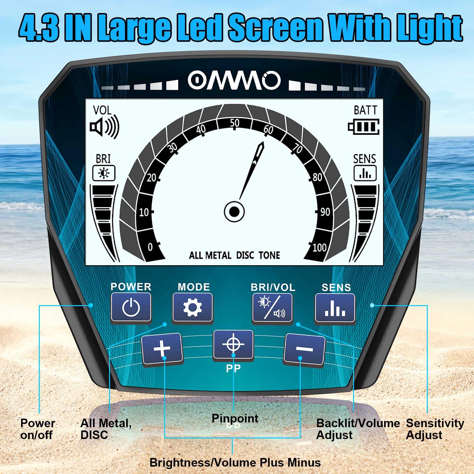 Metaal detector met lcd scherm - kopen? | Korting tot 10