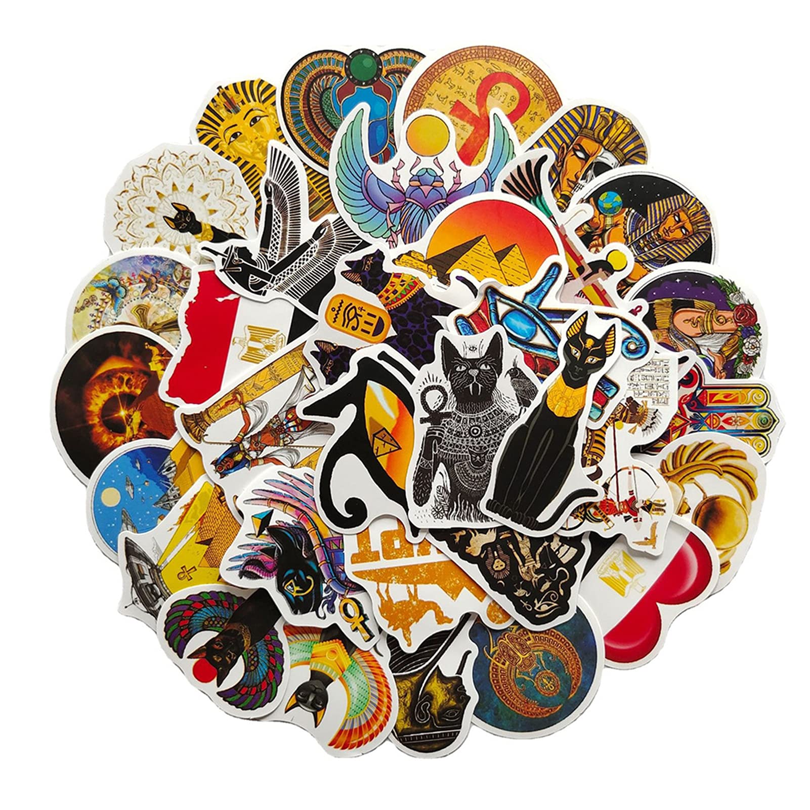 Buy Ancient Egypt Stickers, 50PCs, Lost Civilizations Pyramid Sphinx