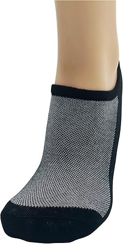 Miniatura 7 de Winterlace 20 pares de calcetines tobilleros de corte bajo para hombre, de algodón, antideslizantes, paquete a granel