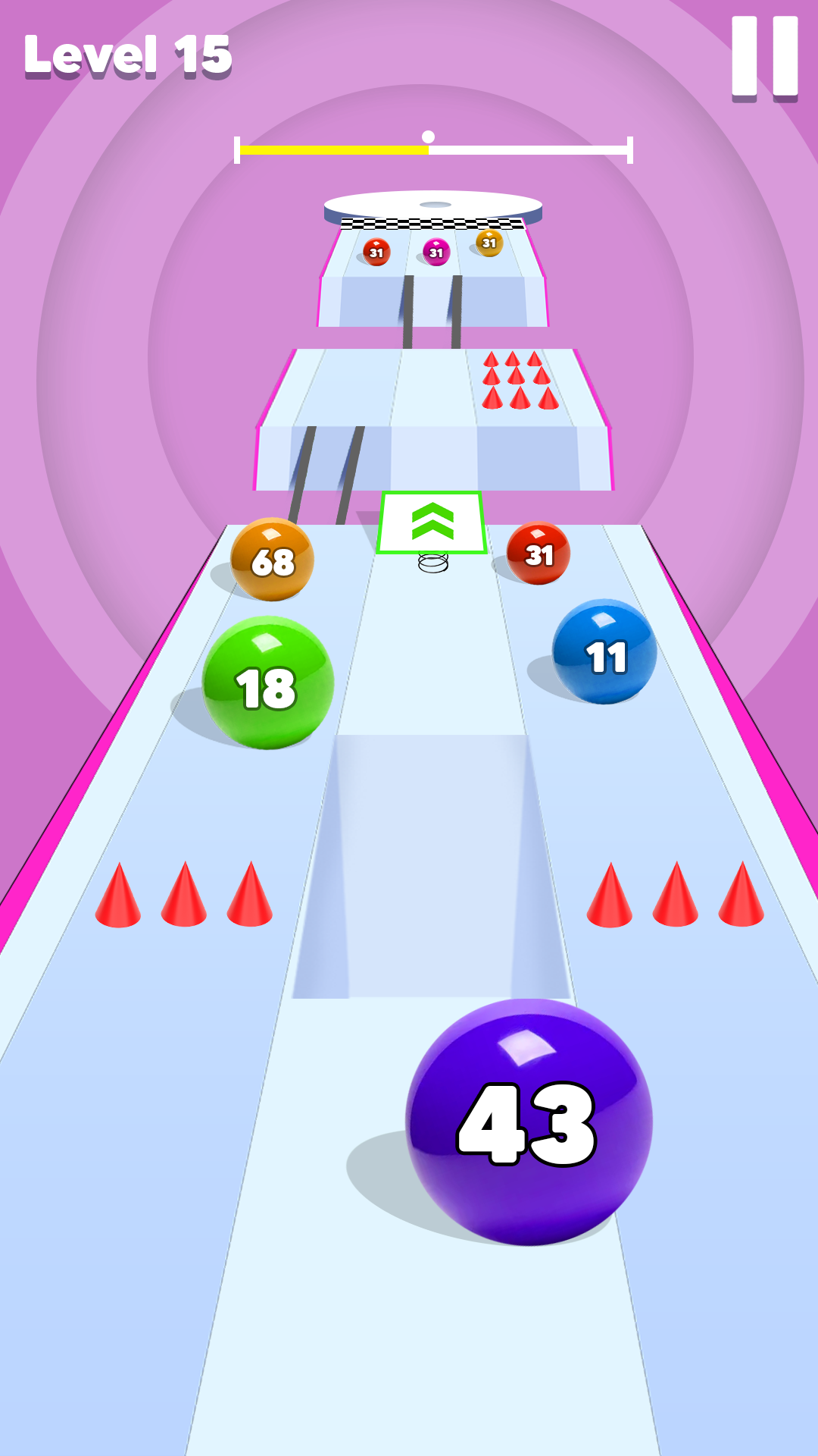 2048 Ball Run Game App on Amazon Appstore