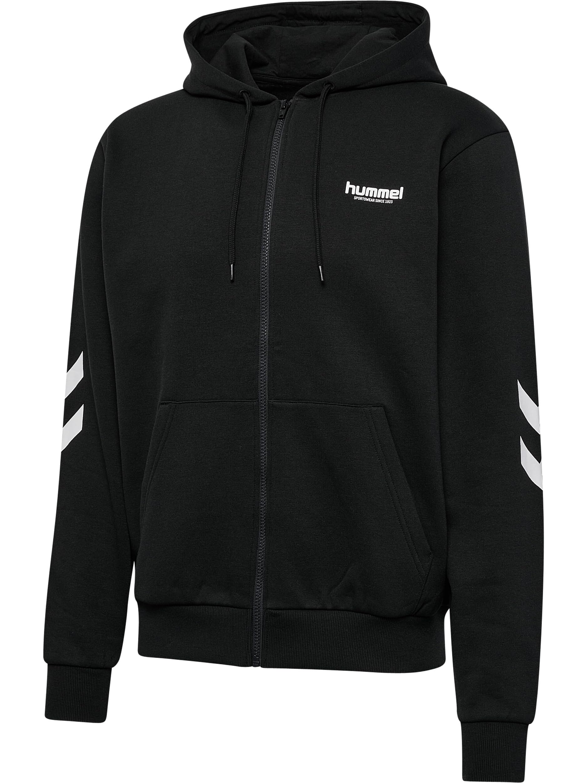 Hummel, hmlLEGACY 2.0 Zip Hoodie, Black, S