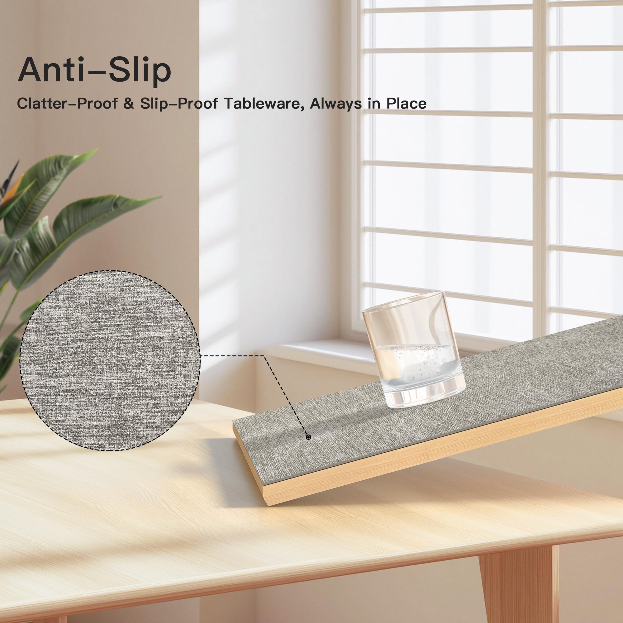 DOLOPL Juego de 6 manteles individuales resistentes al calor, antideslizantes, impermeables, lavables a máquina, para interiores y exteriores, cocina y mesa de comedor