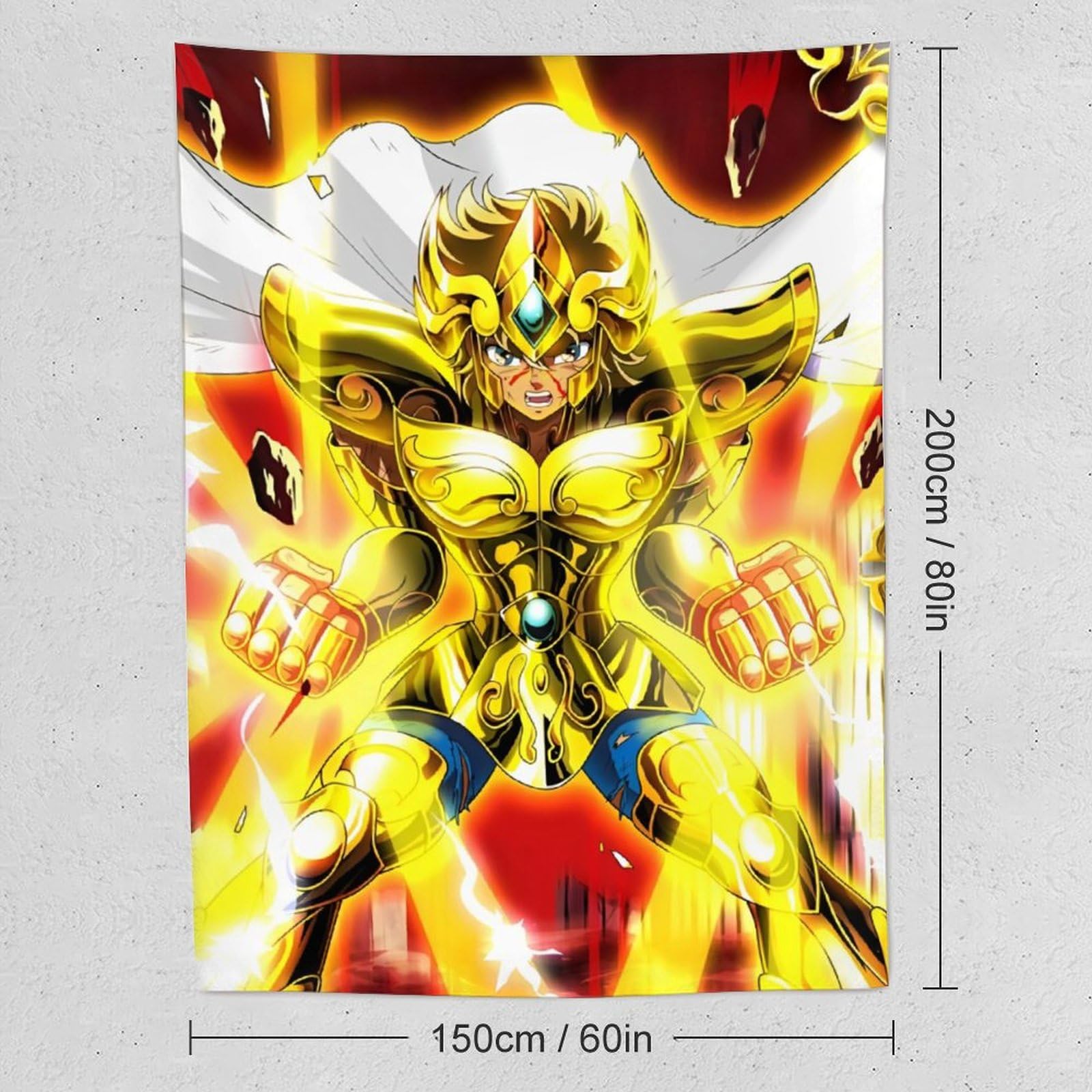 聖闘士星矢 十二宮星座一覧図カレンダー タペストリー