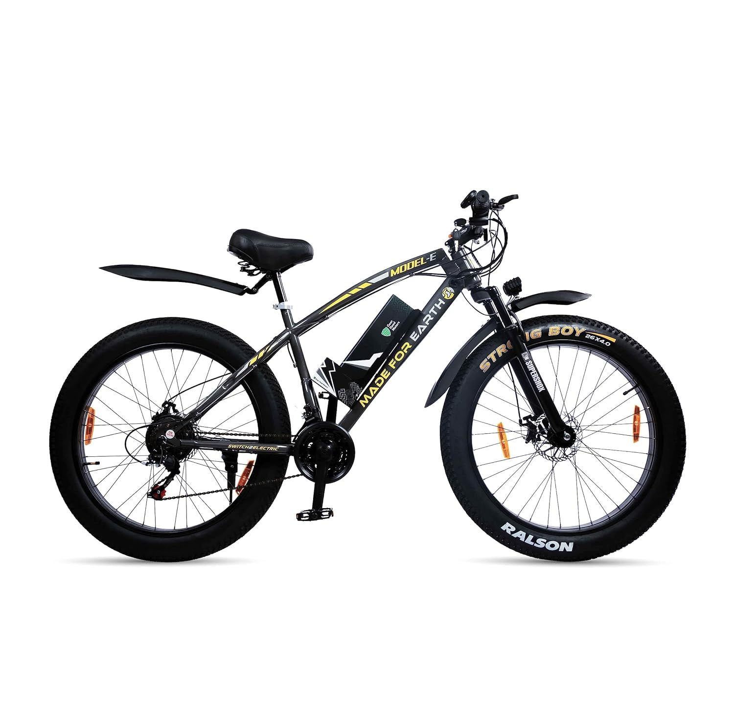 Gear Head Motors Series E Electric Cycle 26" Fat Tyres with Front