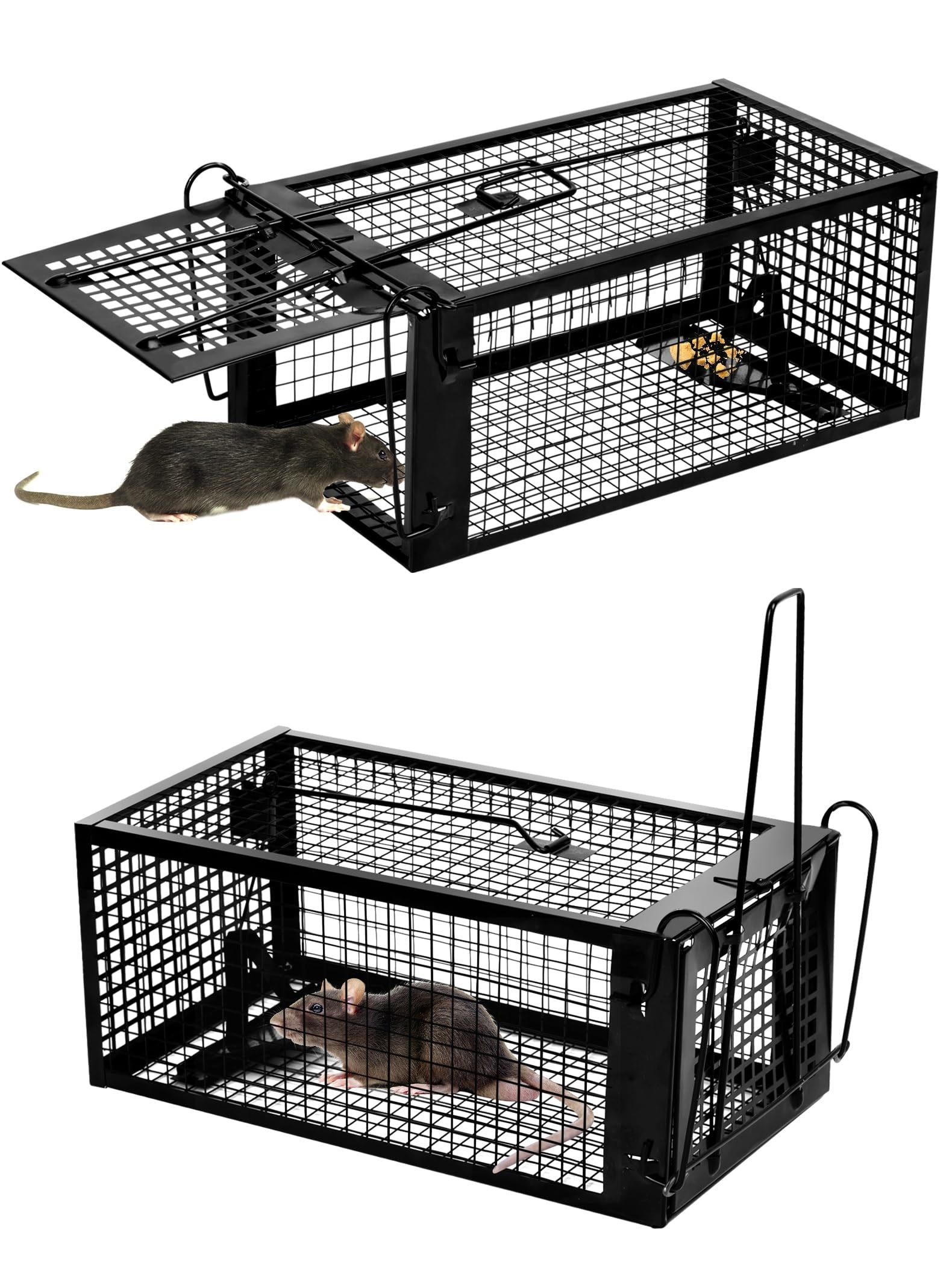 2X Piege a Rat Pièges à Rats Exterieur XXL