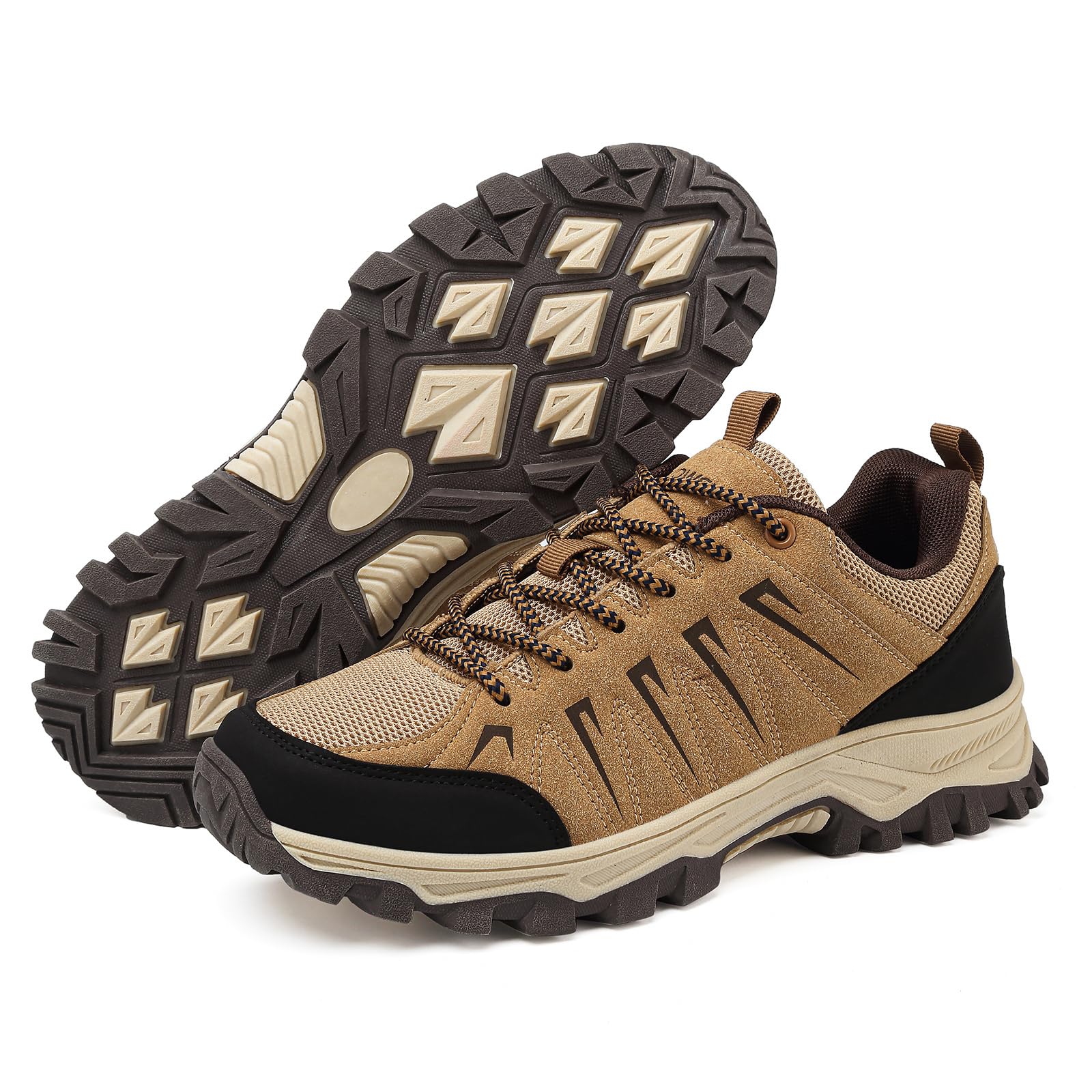 HaloTeam Zapatos de Senderismo Hombre Antideslizantes Transpirable Trekking Sneakers Escalada Zapatillas de Montaña EU 39-EU 45 — view 7