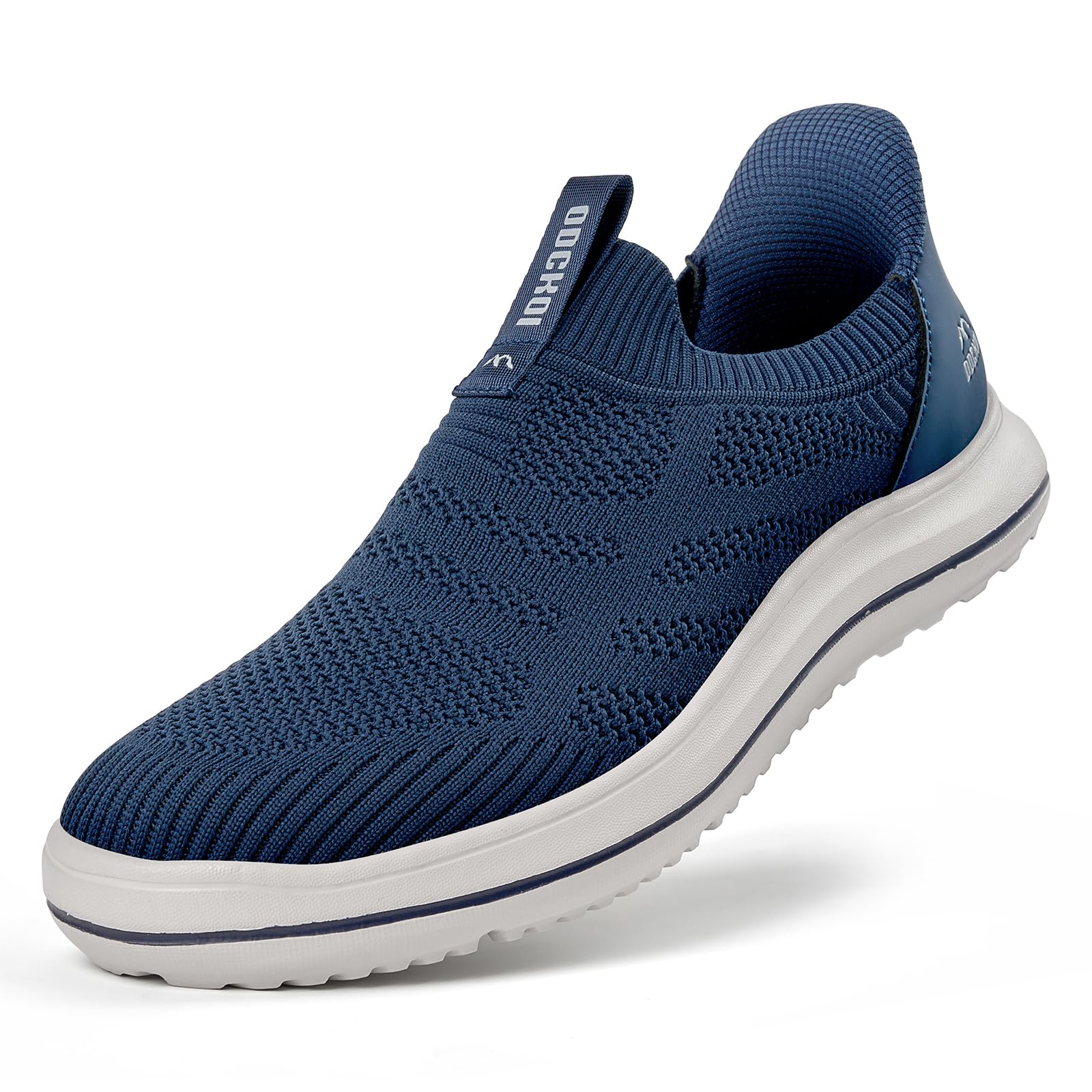 ODCKOI Slip on Sneaker Herren - Leichte Schlupfschuhe Atmungsaktive Sportschuhe Ohne Schnürsenkel Leichtgewicht Turnschuhe Mesh Casual Bequem Freizeitschuhe