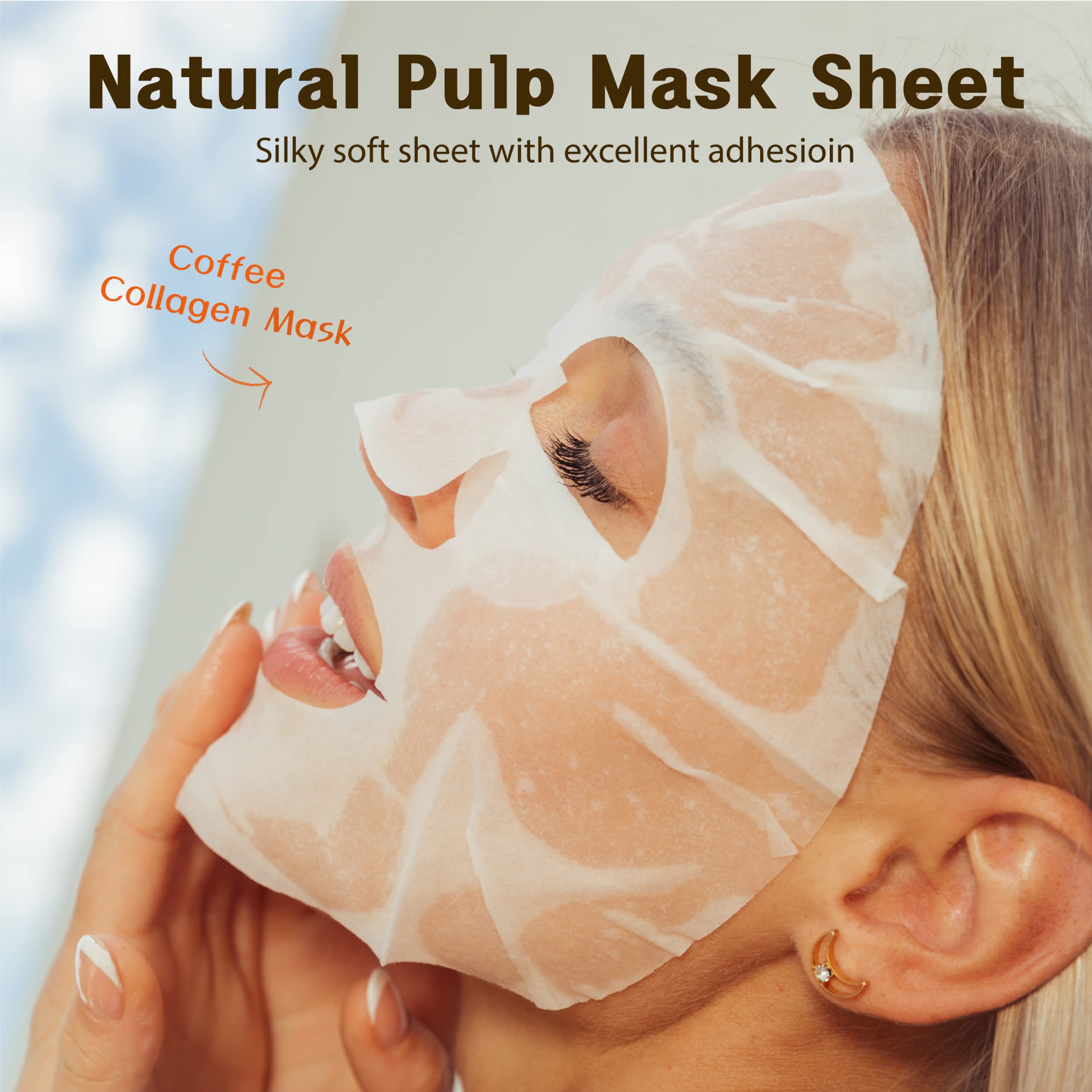 Amazon.com : Purederm Coffee Essence Collagen Mask (12 Pack