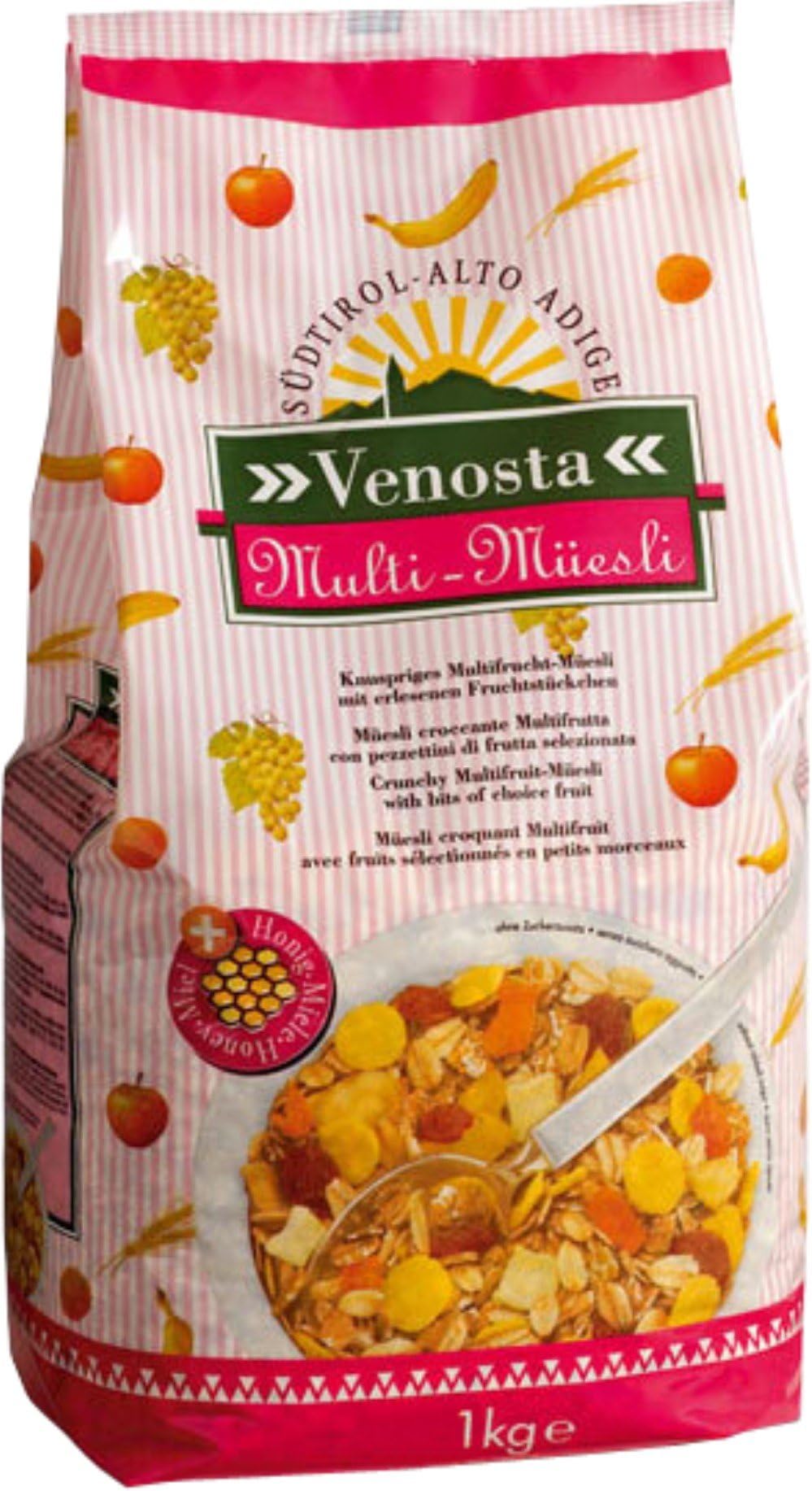 Venosta Multi Fruit Muesli Cereals Breakfast, 1 kg