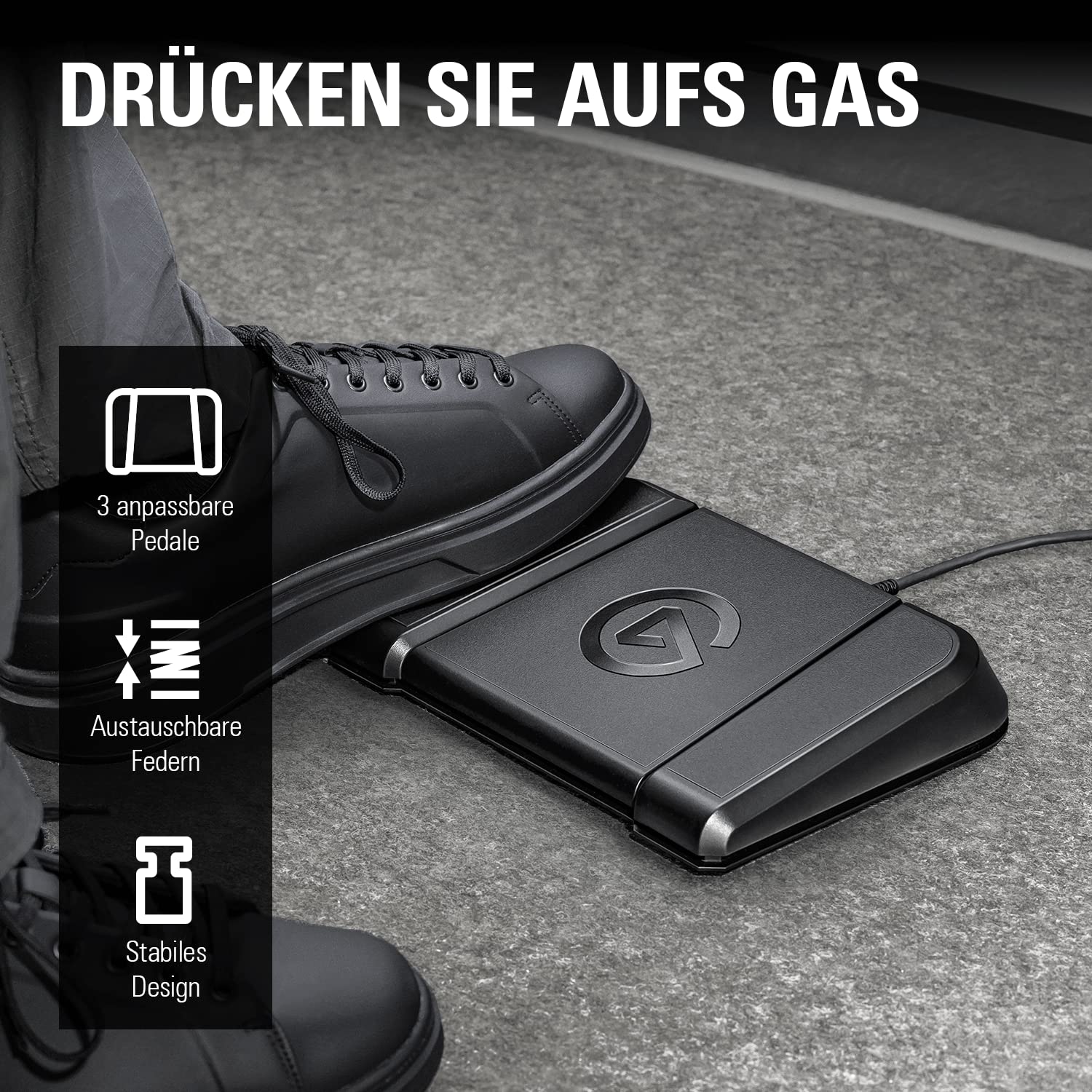 Elgato Stream Deck Pedal – Freihand-Studio-Controller, 3  