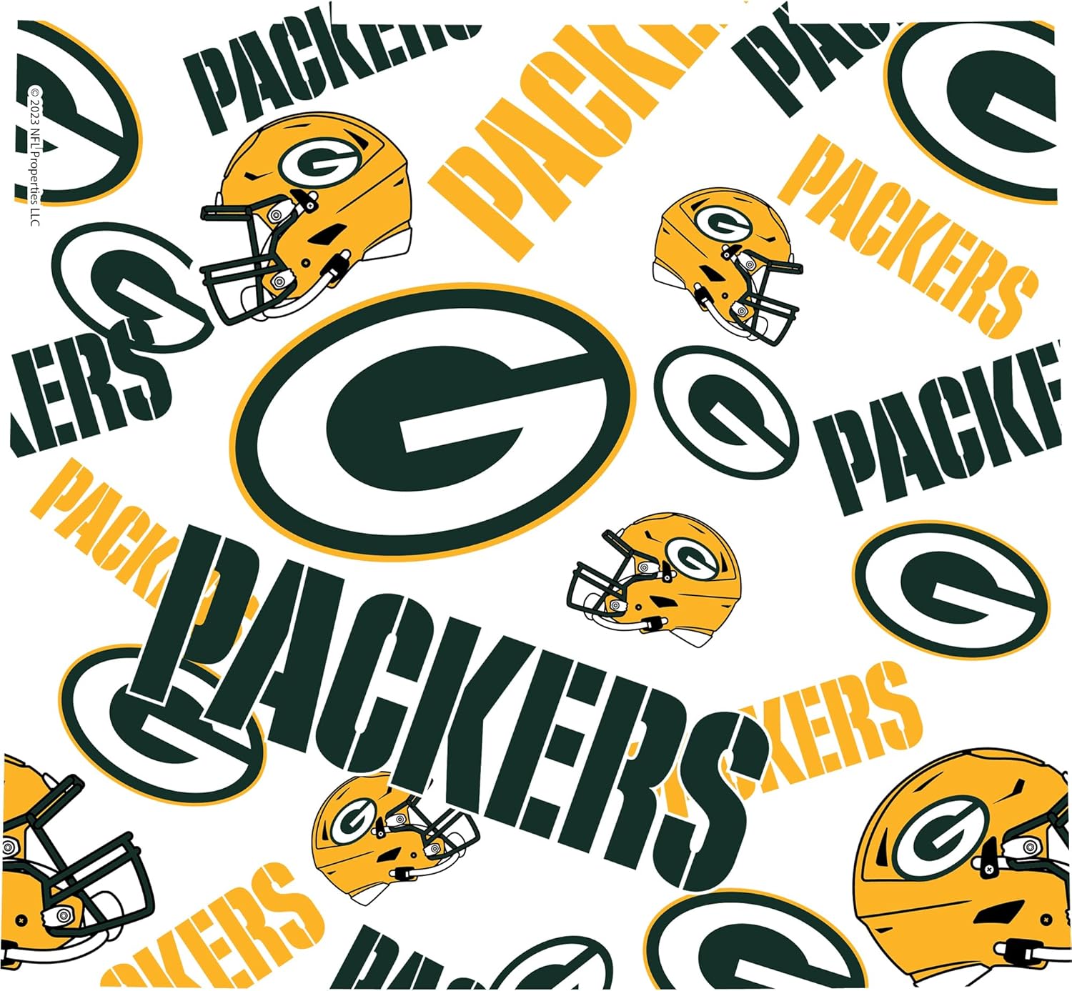 Tervis NFL Green Bay Packers All Over Made in USA Double Walled Insulated Tumbler Travel Cup Keeps Drinks Cold & Hot, 24oz Venture Lite Water Bottle, Classic - Image 2