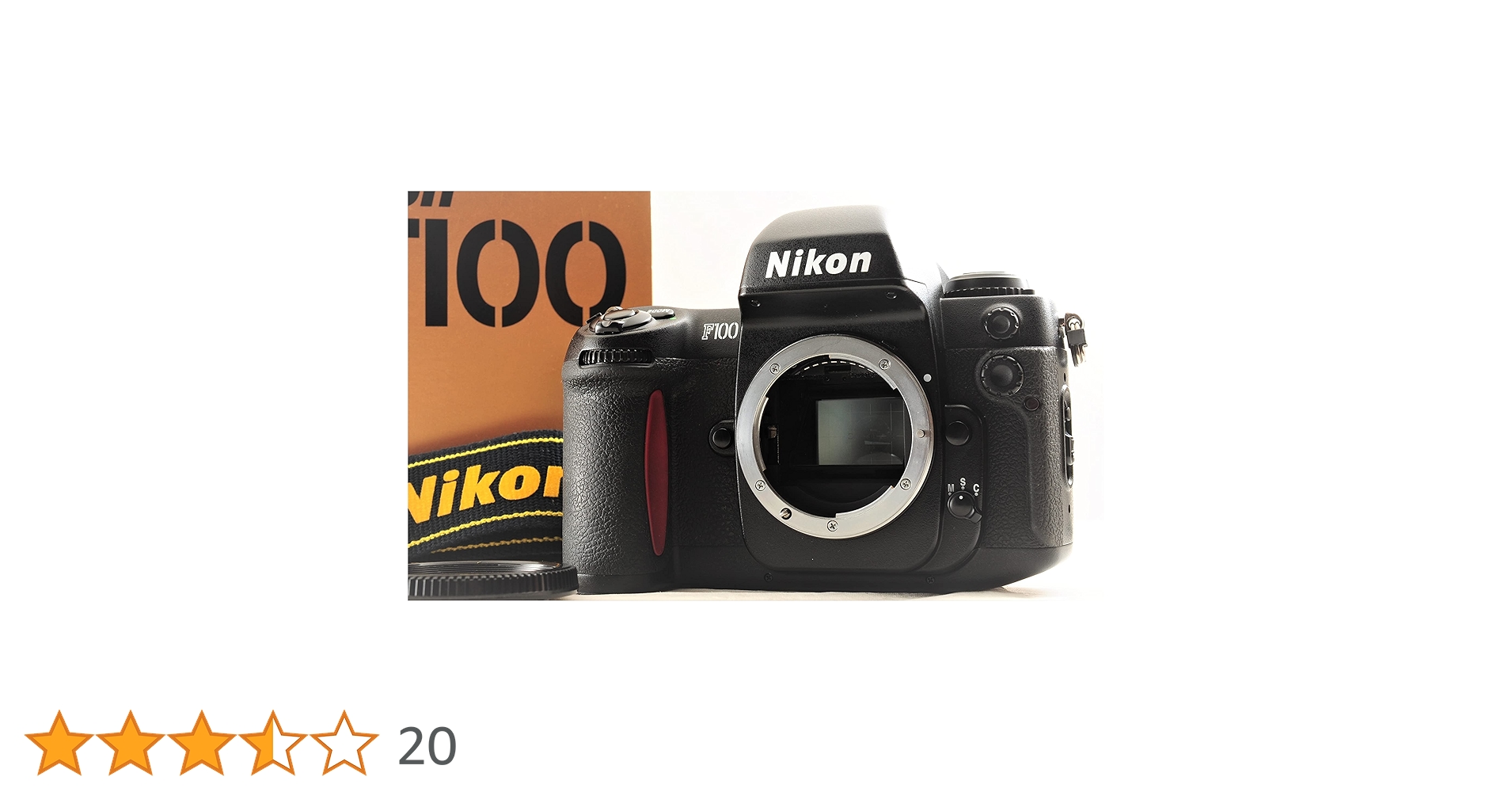 F09[6599]★極美品★ニコン Nikon F100 ボディ F09[6599]☆極美品☆ニコン Nikon F100 ボディ