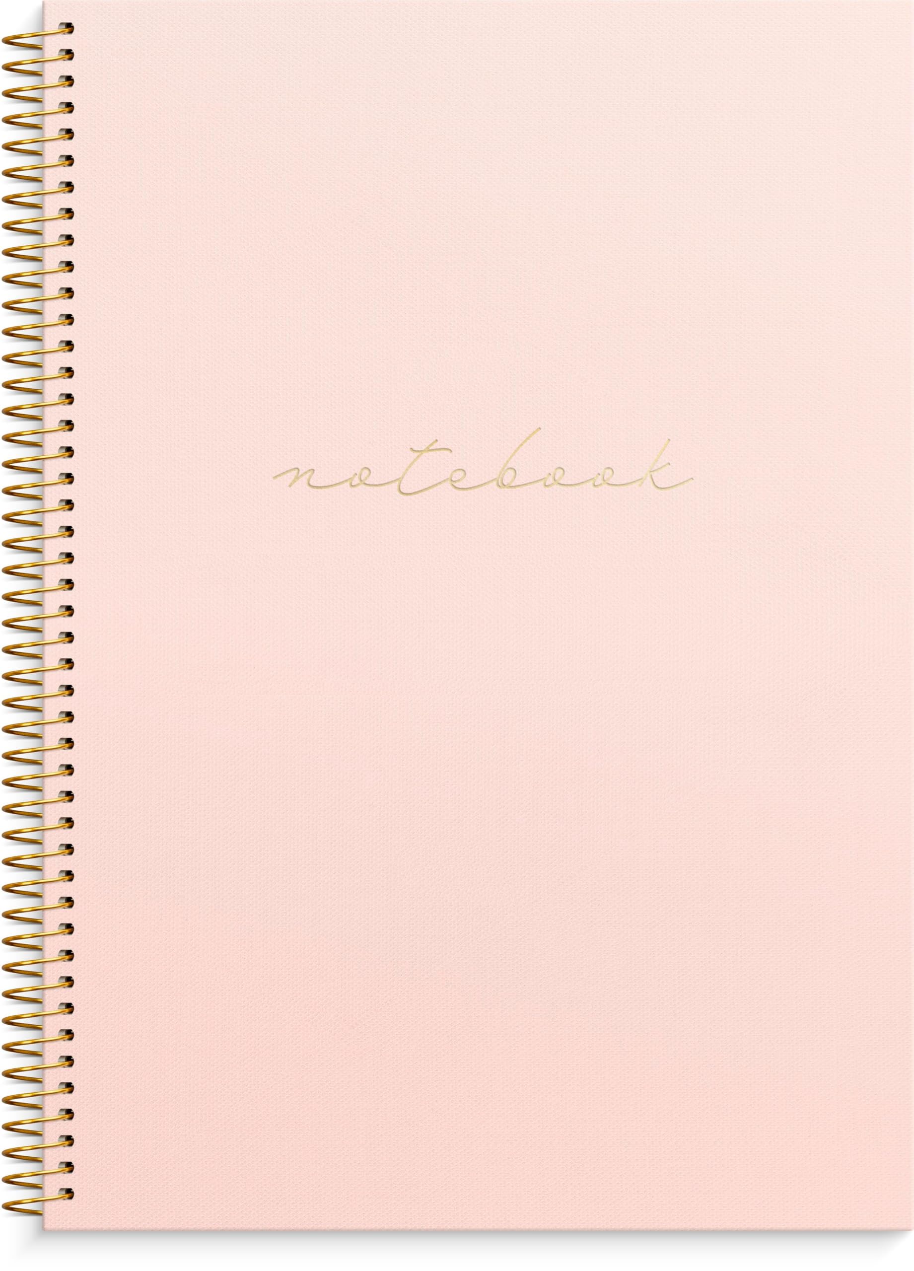 Burde Notizbuch A4 pink: Spiral-Notizbuch