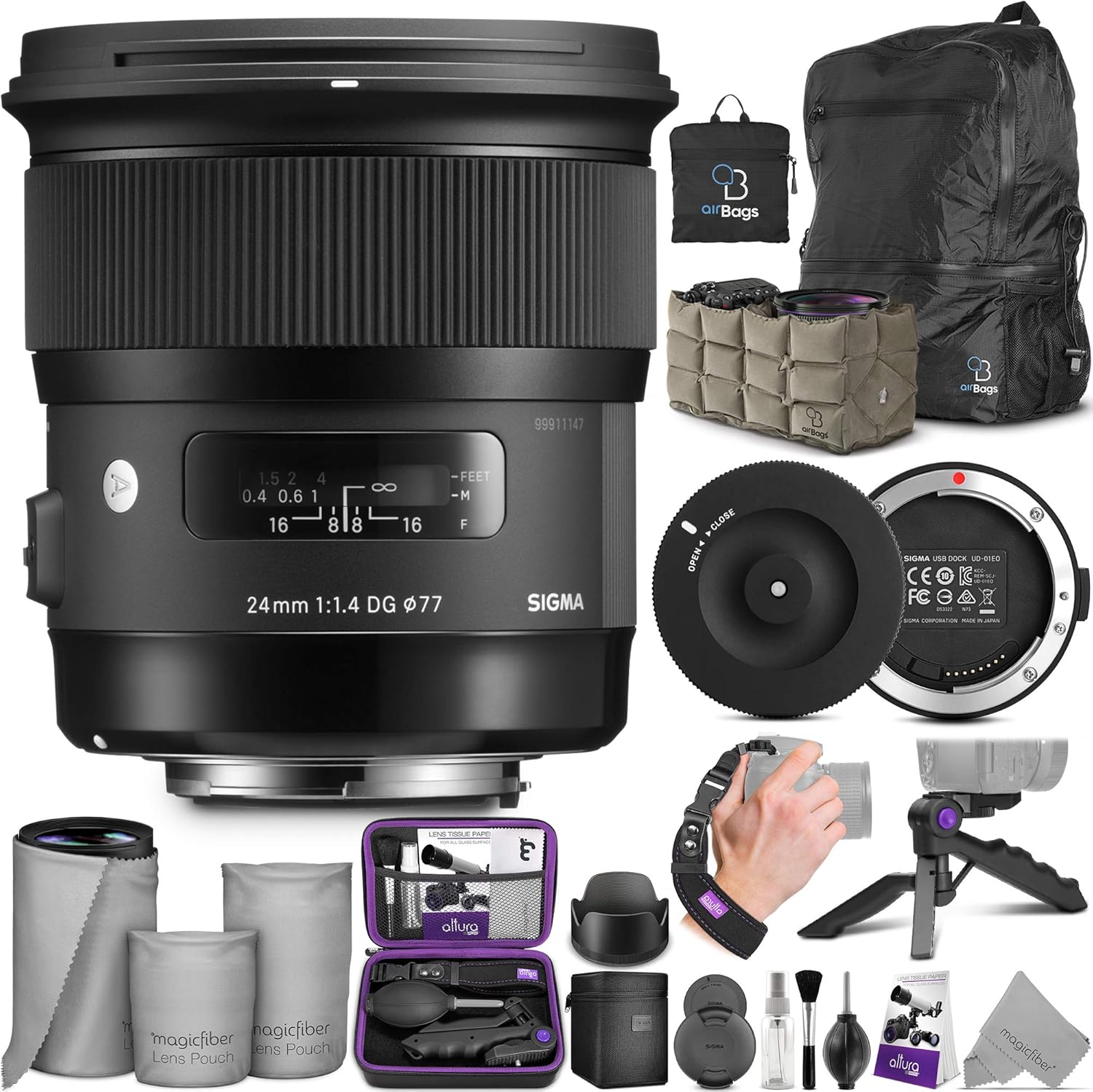 Sigma 24mm Art Lens with USB Dock, Accessory Kuwait Ubuy