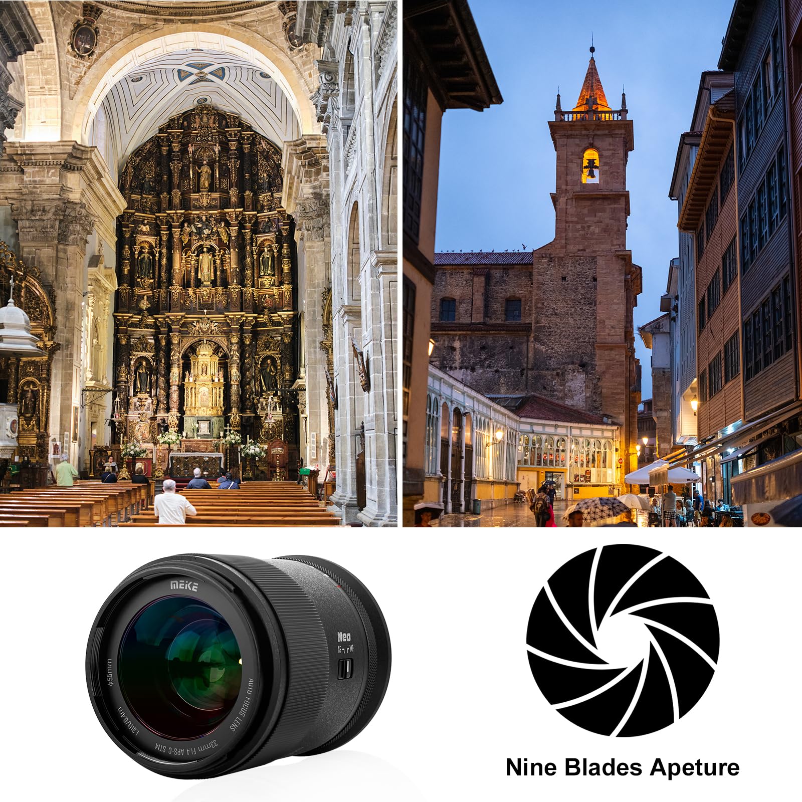 Meike 33 mm F1.4 ampia apertura APS-C telaio AF STM (motore passo-passo) autofocus fix obiettivi ritratto Z Mount telecamere mirrorless Z5 Z6 Z7 Z9 Z30 Z50 Z fc