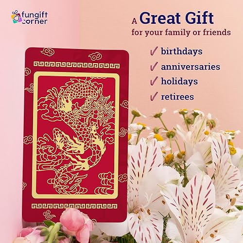 Miniatura 6 de FunGiftCorner Bandera de prosperidad con amuleto de dragón, tarjeta de Feng Shui, símbolo de victoria y suerte, tarjeta de talismán de Feng Shui,