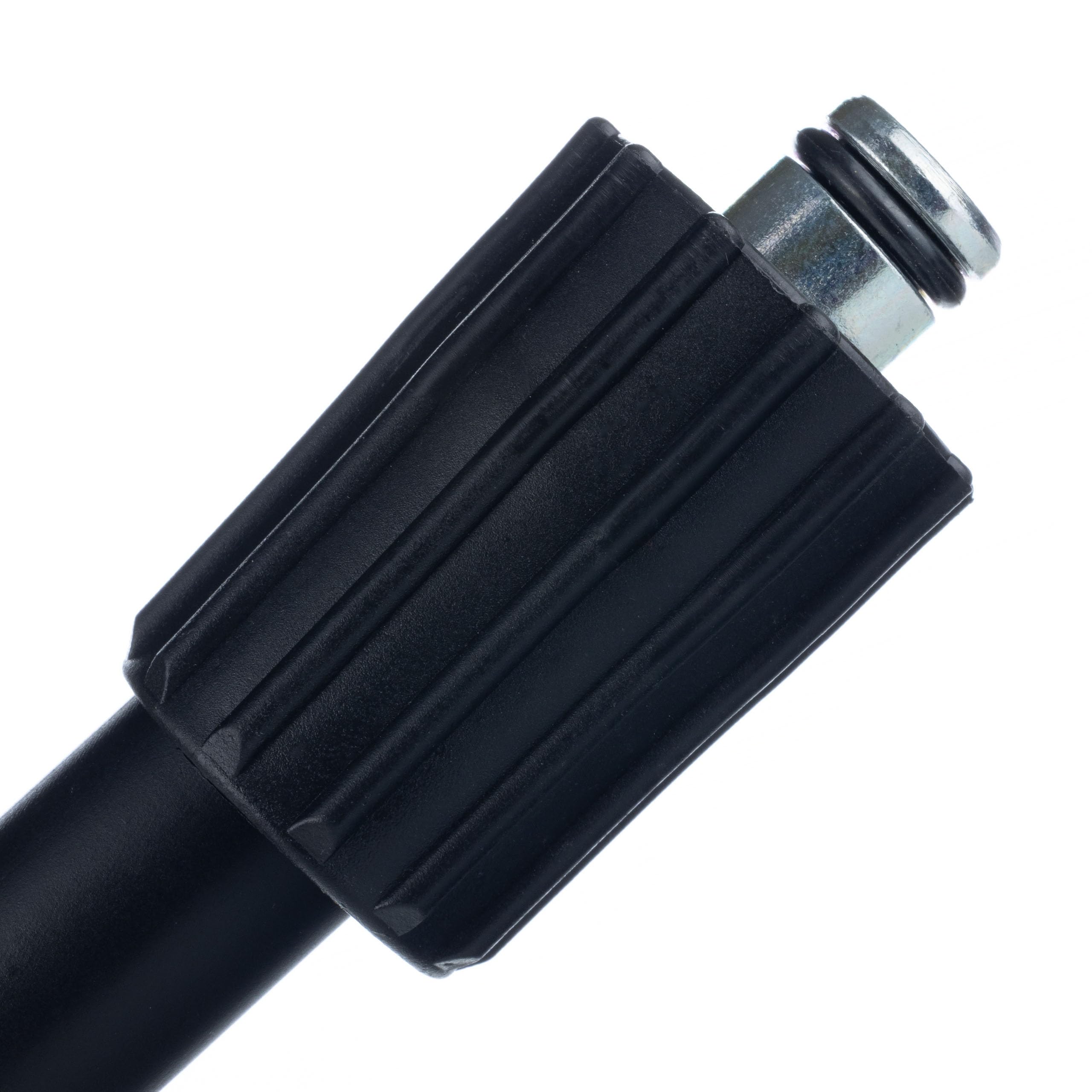 Rosfix Manguera de alta presión 15 m M22-M22 – Nylon reforzado, 200 bar, 60 °C, PVC antidesgaste | Repuesto para hidrolimpiadora compatible | Extensión flexible lavado