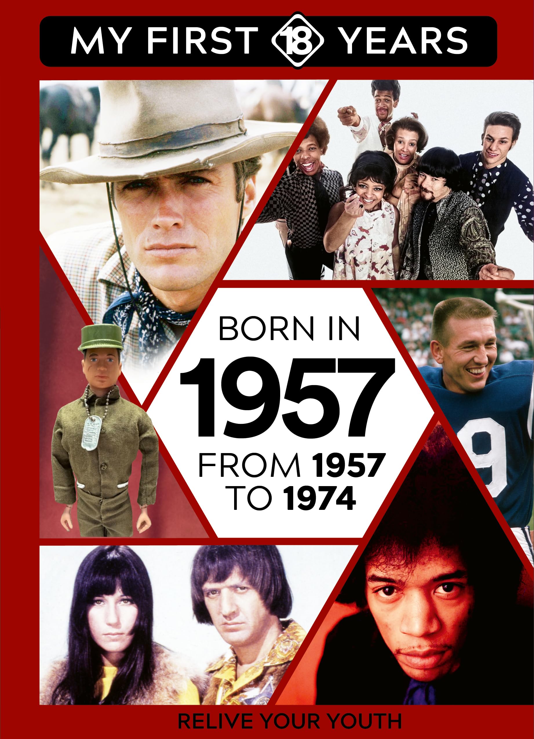 Born in 1957: From 1957 to 1974: 8 (My First 18 Years - US Edition)