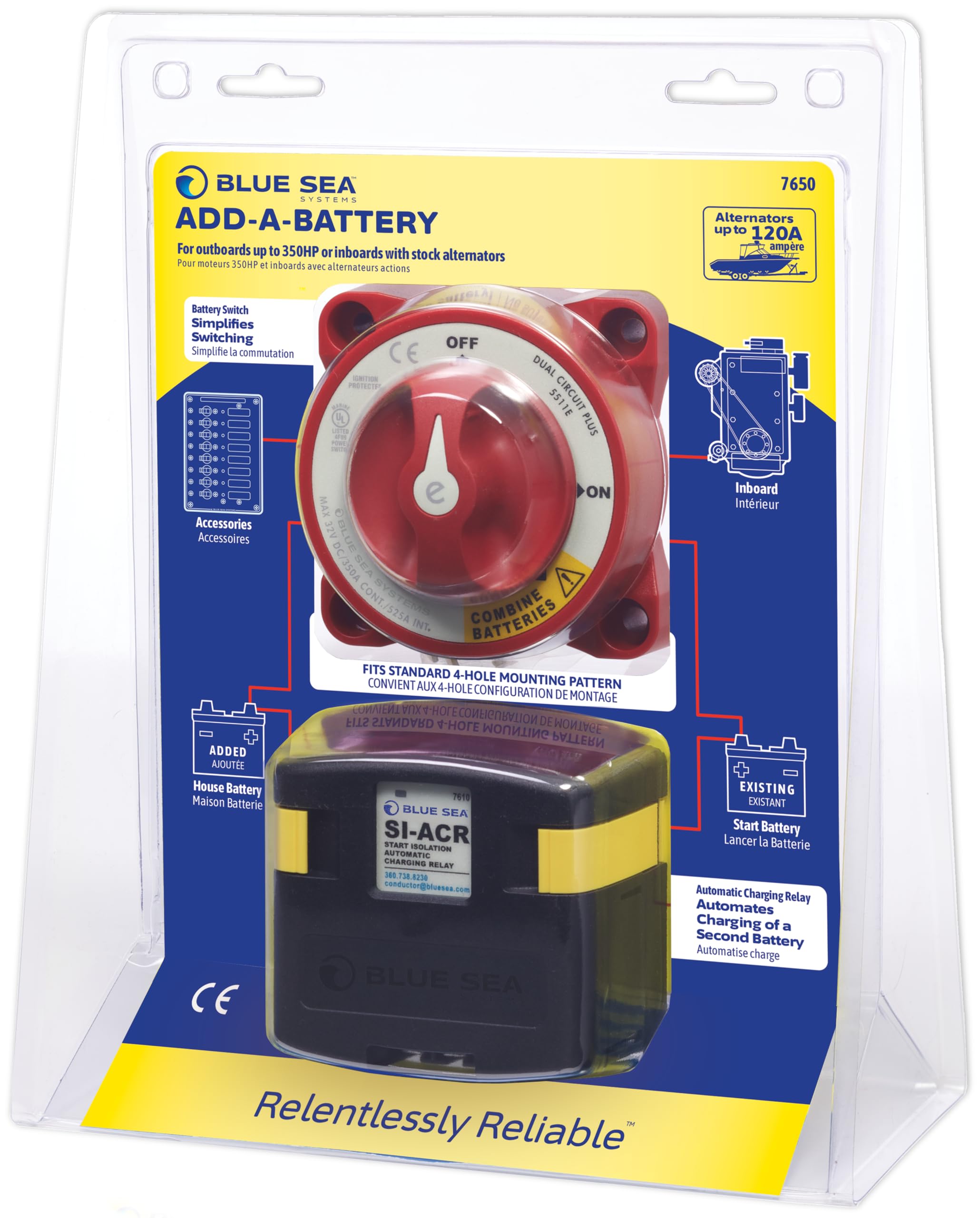 Blue Sea Systems Add-a-Battery kit