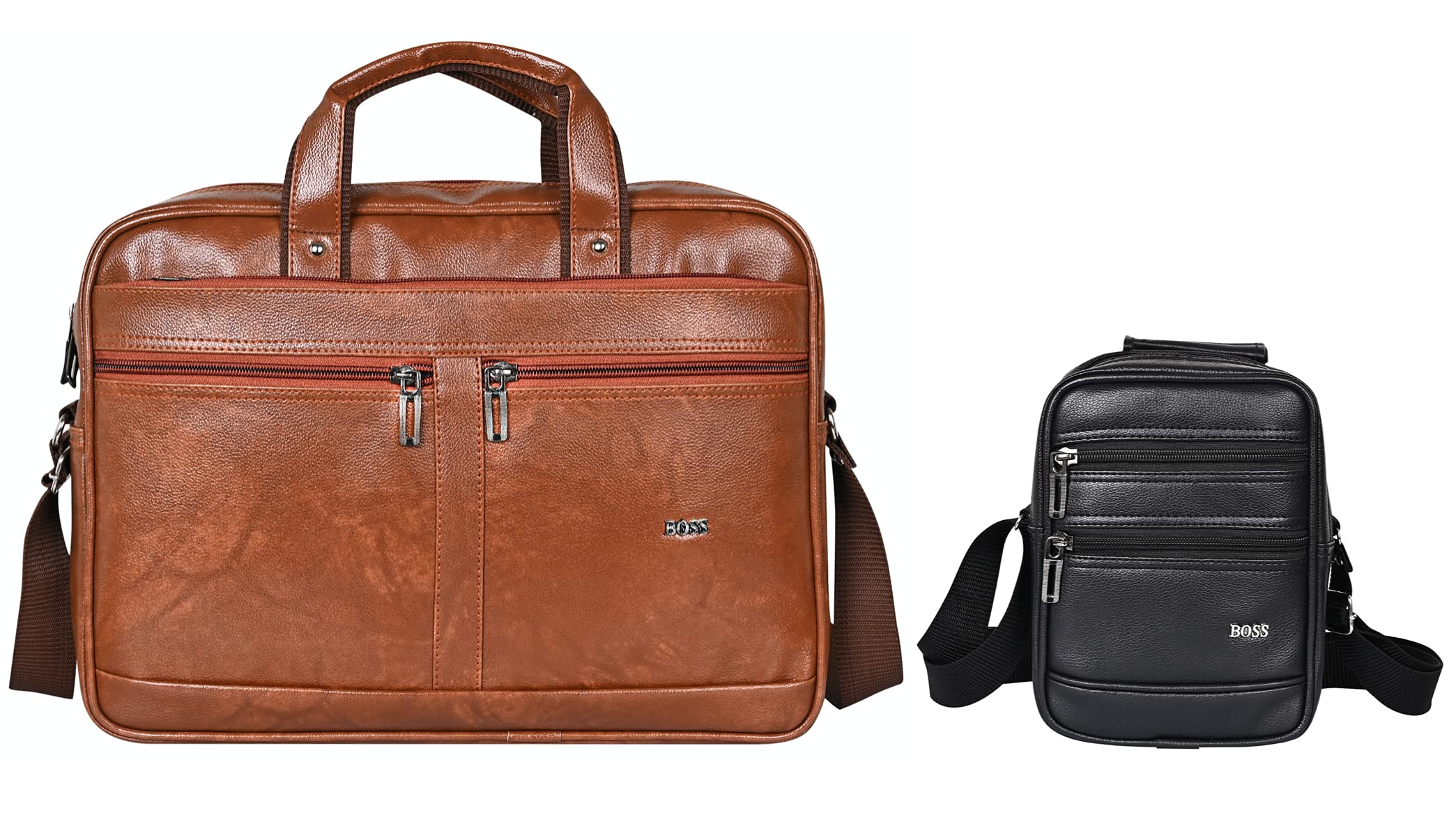 Pramadda Pure Luxury Star Faux Leather Laptop Messenger Sling Bag for Men Combo Pack | birthday gift set for men special latest | Gift Item for Father Husband Brother Friend | (B09BK5QL77) Amazon Price History, Amazon Price Tracker