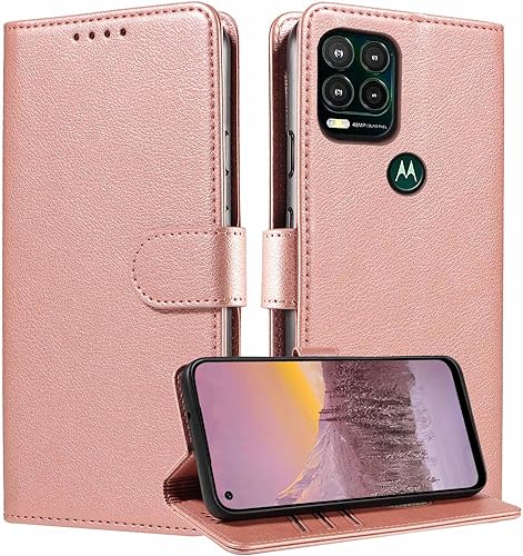 JanCalm Funda tipo cartera para Moto G Stylus 5G 2023, con bloqueo RFID, ranuras para efectivo, función atril, cierre magnético, funda protectora de JanCalm Funda tipo cartera para Moto G Stylus 5G 2023, con bloqueo RFID, ranuras para efectivo, función atril, cierre magnético, funda protectora de