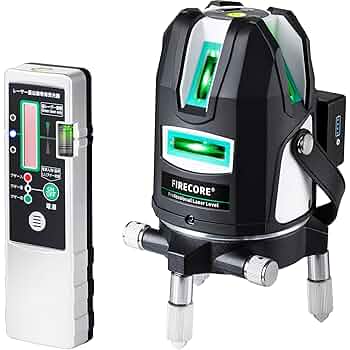 Amazon | Firecore レーザー墨出し器 5ライン グリーンレーザー