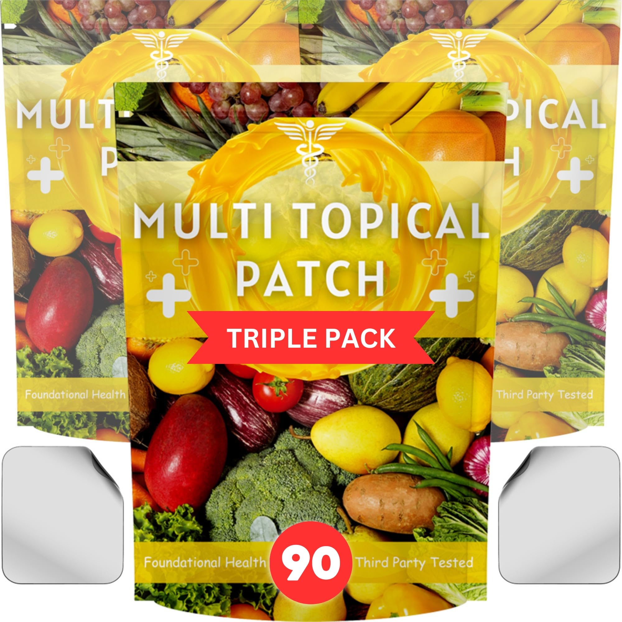 TAT2Multi Plus Topical Patch - 90 Day Supply!