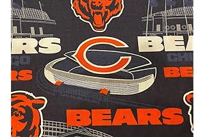 Chicago Stadium 45-Inch Cotton Fabric