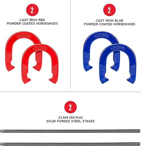 Miniatura 2 de Juego de herraduras de Franklin Sports, Multi, talla única