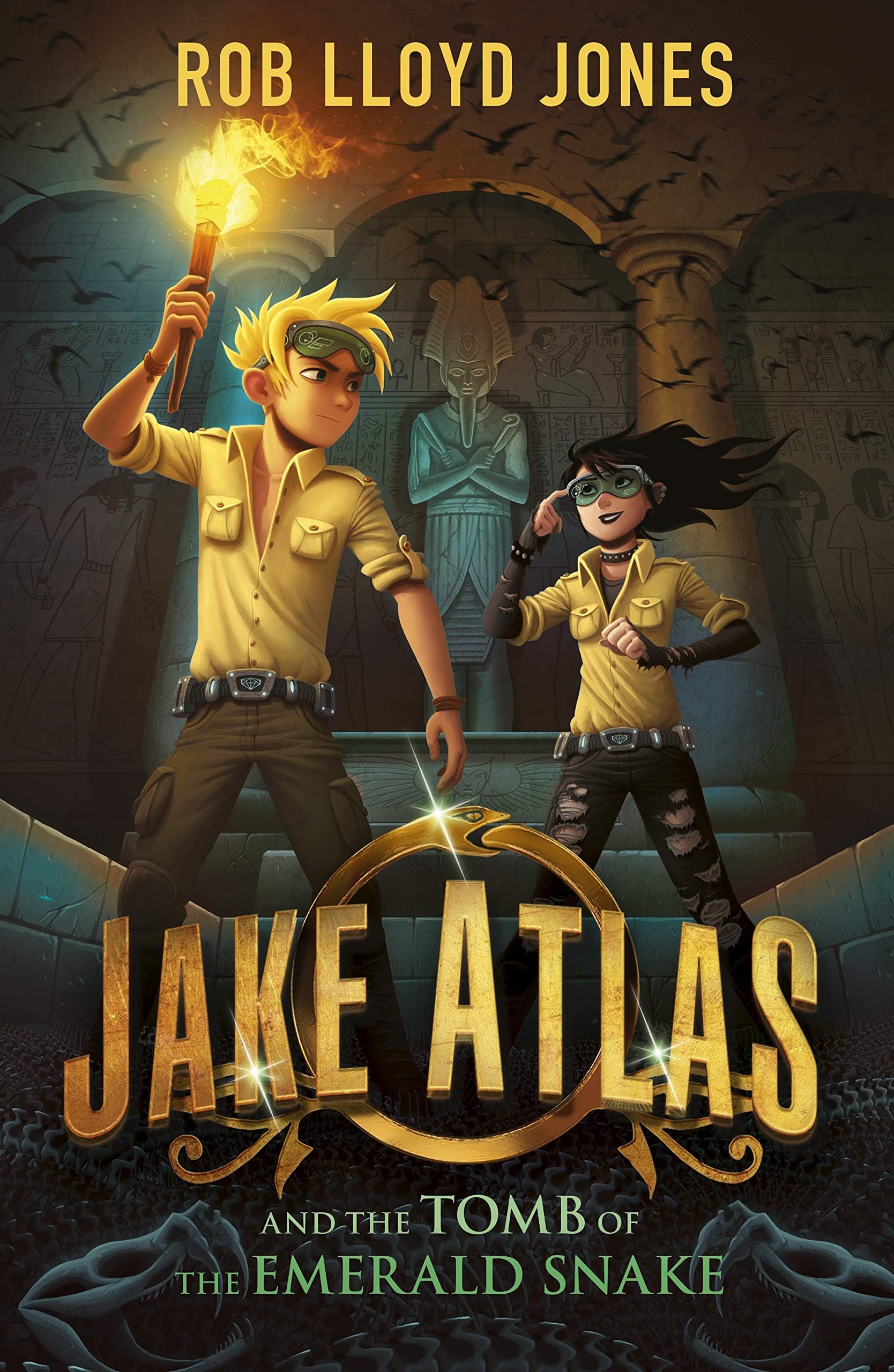 WALKER BOOKS Jake Atlas and the Tomb of the Emerald Snake