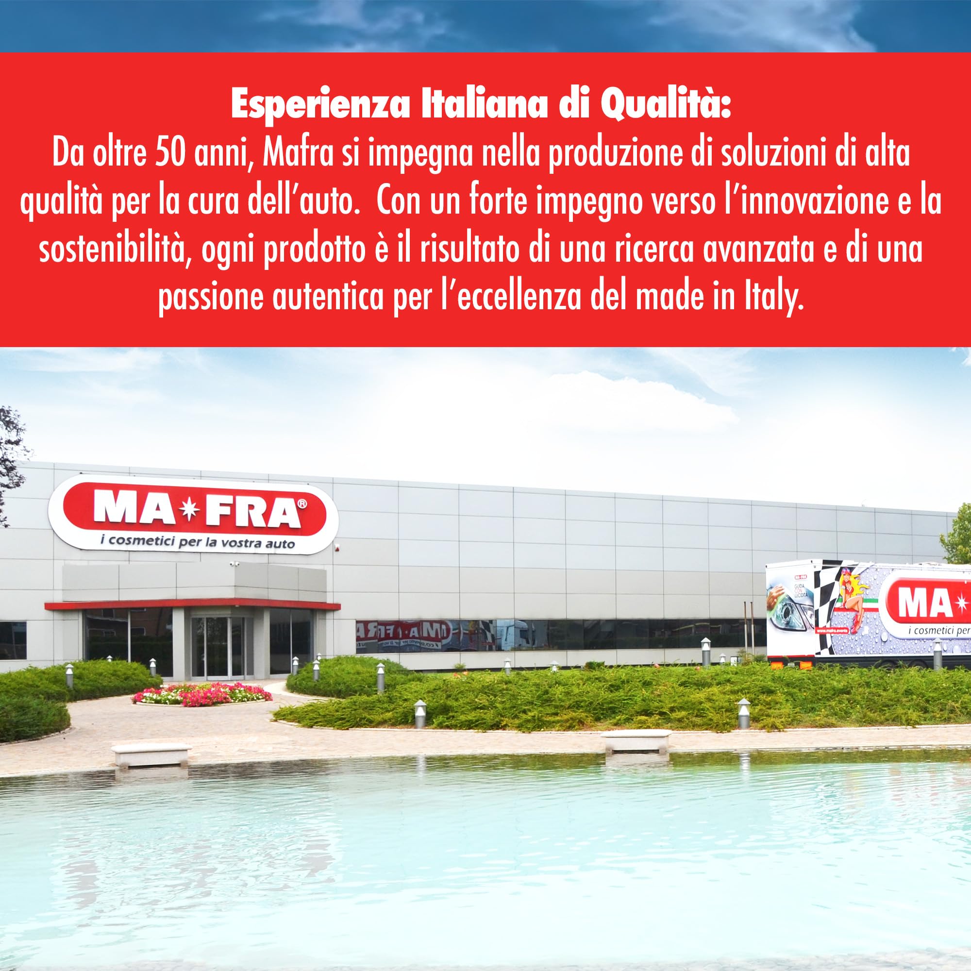 Ma-Fra, Super Dryer, Panno in Microfibra Ultra-Assorbente per una Asciugatura Perfetta di Tutte le Superfici Esterne dell'Auto, Non Lascia Aloni o Striature, Ultra Resistente e Maxi Formato 60x80cm