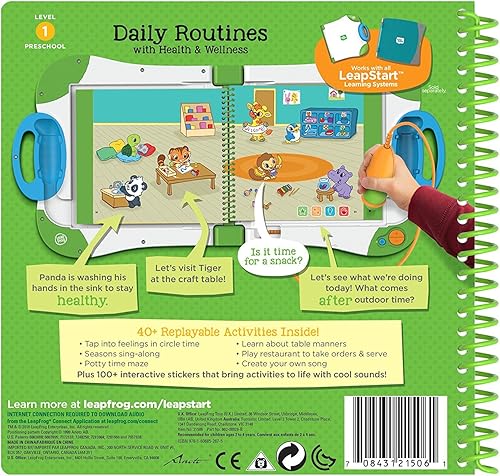 Miniatura 2 de LeapFrog - Libro de actividades Daily Routines and Health and Wellness para LeapStart
